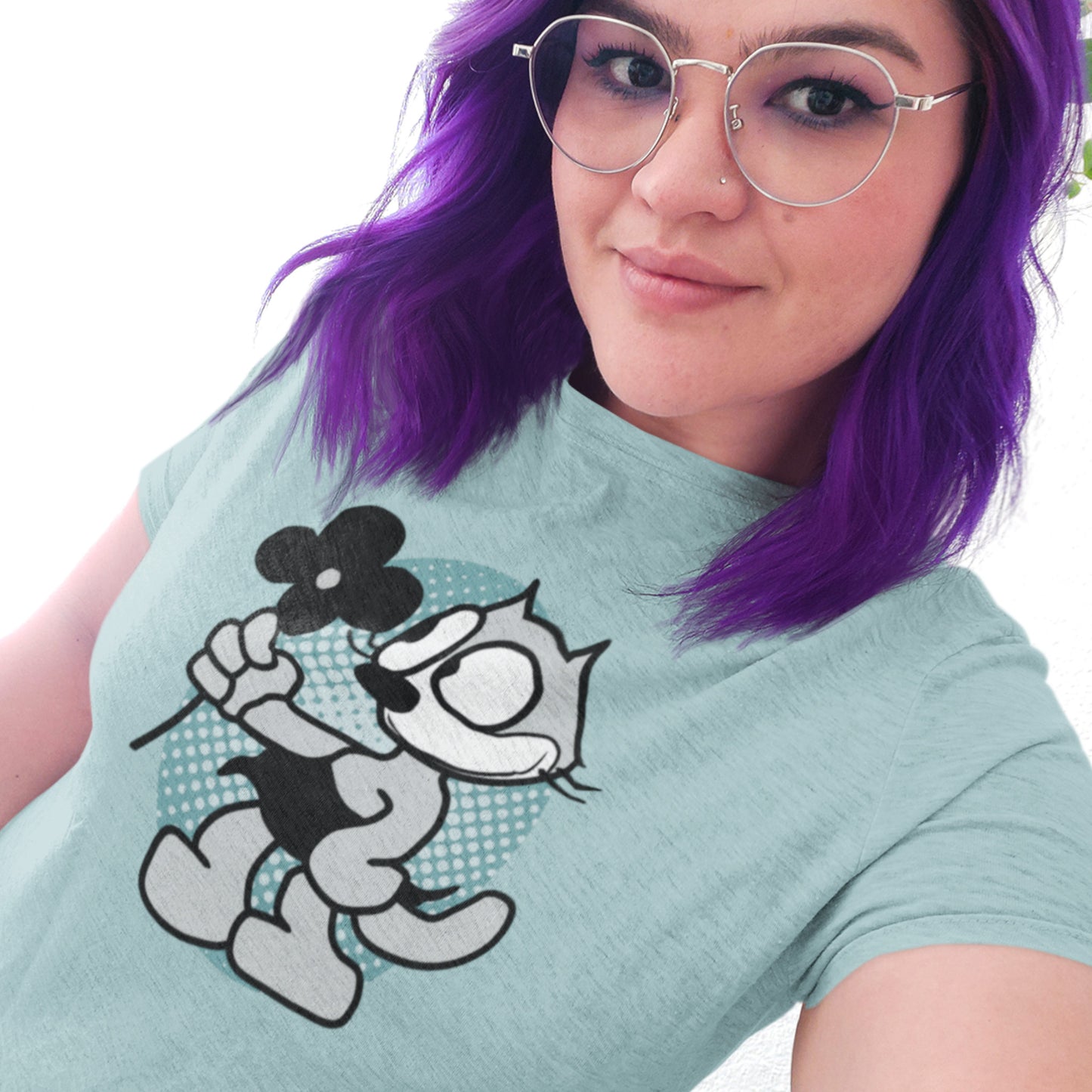 Women's Relaxed Tee featuring Kitty Kat, Felix the Cat's love interest