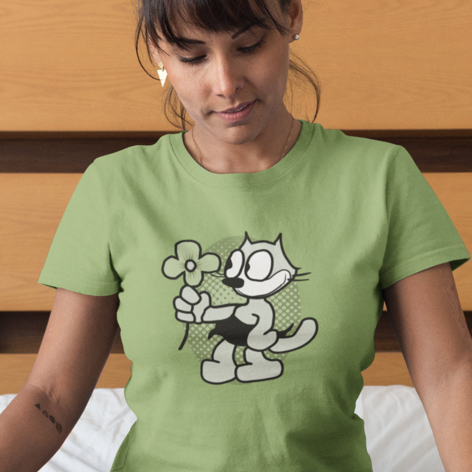 Women's Relaxed Tee featuring Kitty Kat, Felix the Cat's love interest