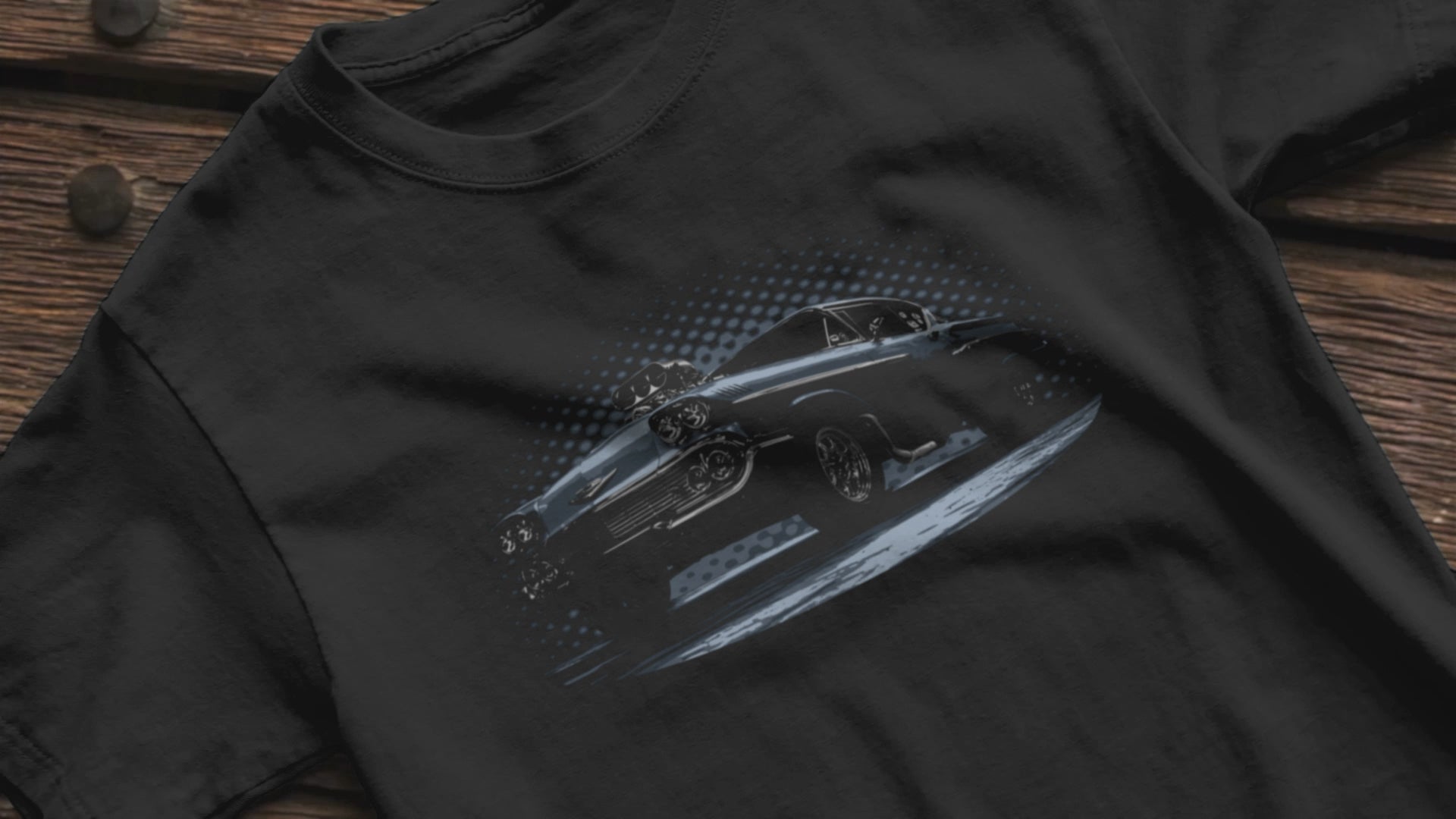 1958 Chevy Gasser T-Shirt: Vintage Drag Racer Tee