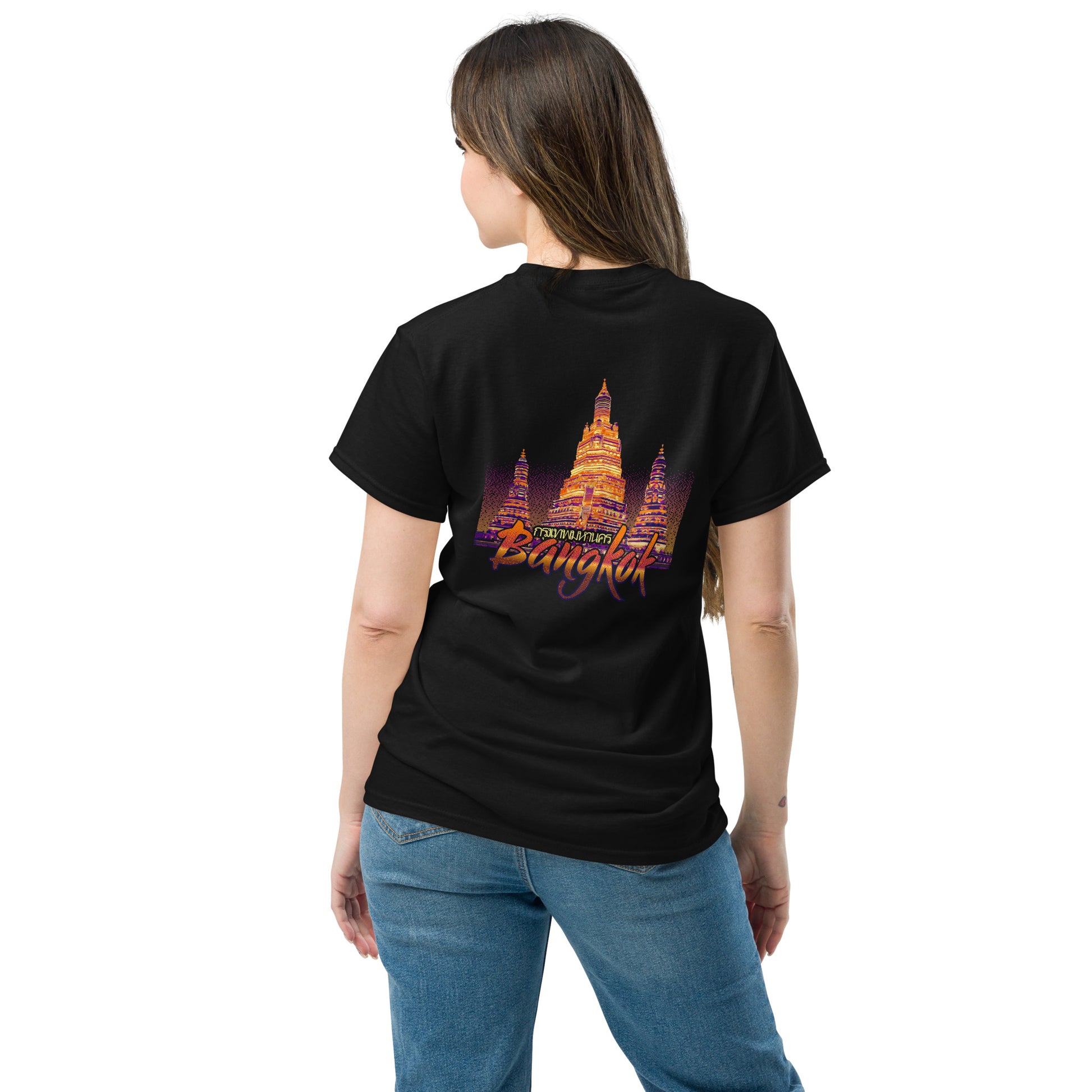 Bangkok Thailand Unisex classic tee featuring Wat Arun - Temple of Dawn