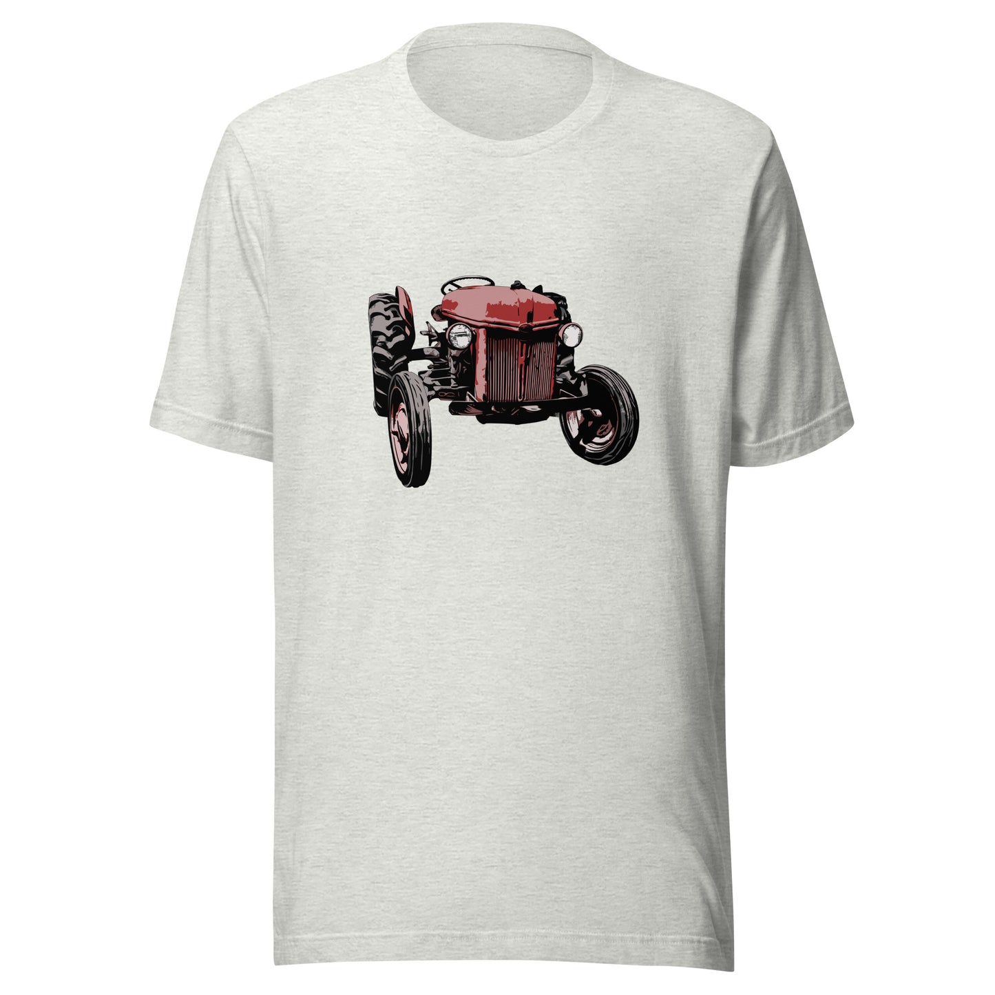 Rustic Farming - Red Vintage Farm Tractor Unisex t-shirt - Antique Ford Tractor