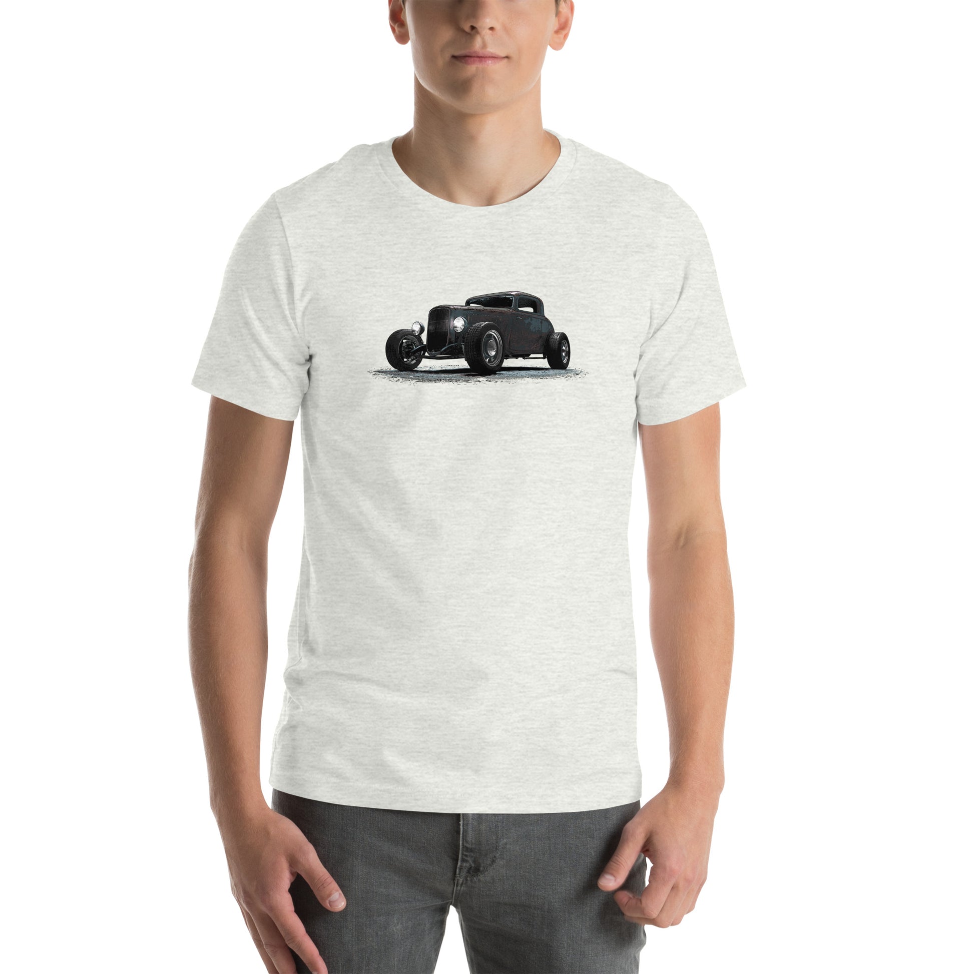 Classic Car shirt featuring a rusty 34 Ford Rat Rod