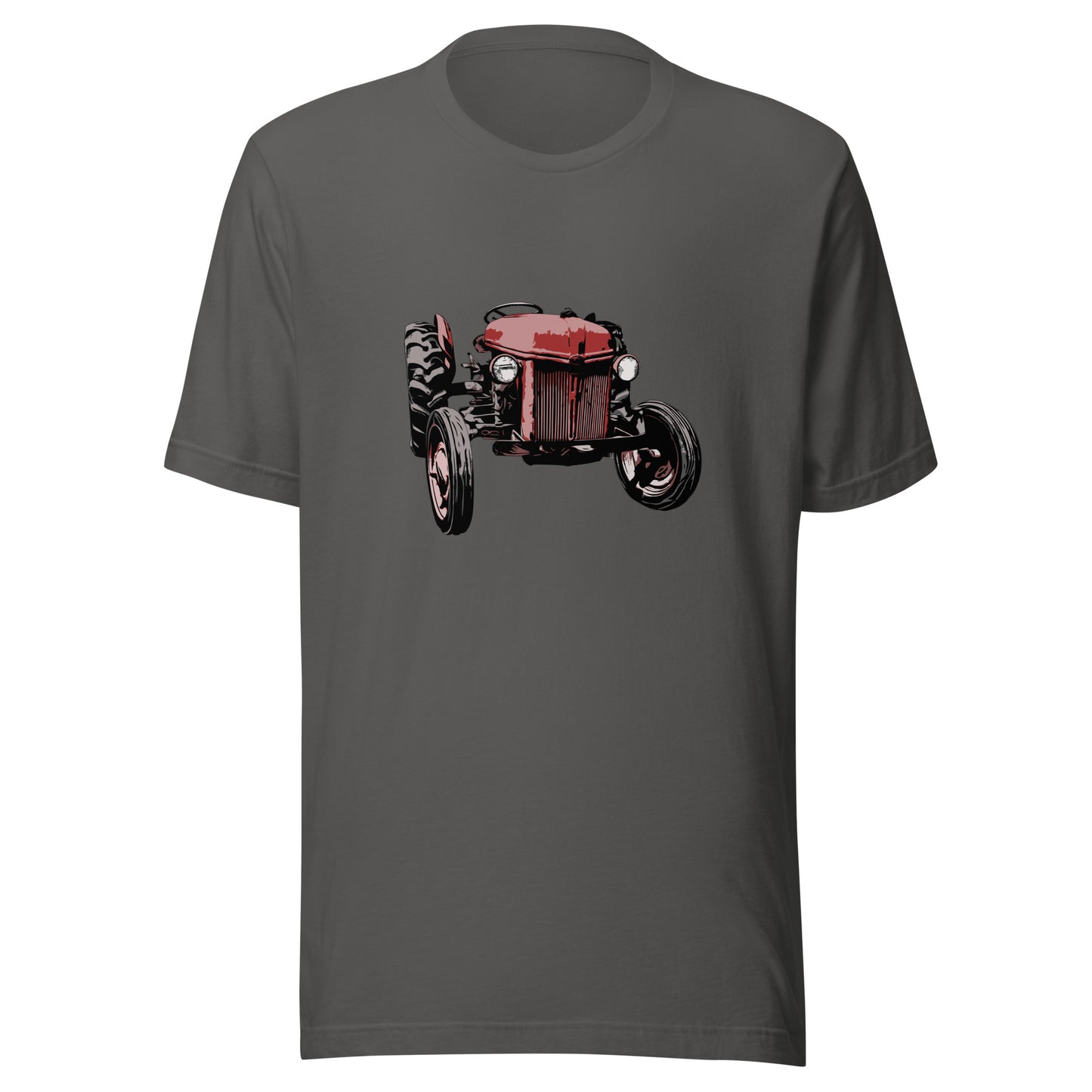 Rustic Farming - Red Vintage Farm Tractor Unisex t-shirt - Antique Ford Tractor