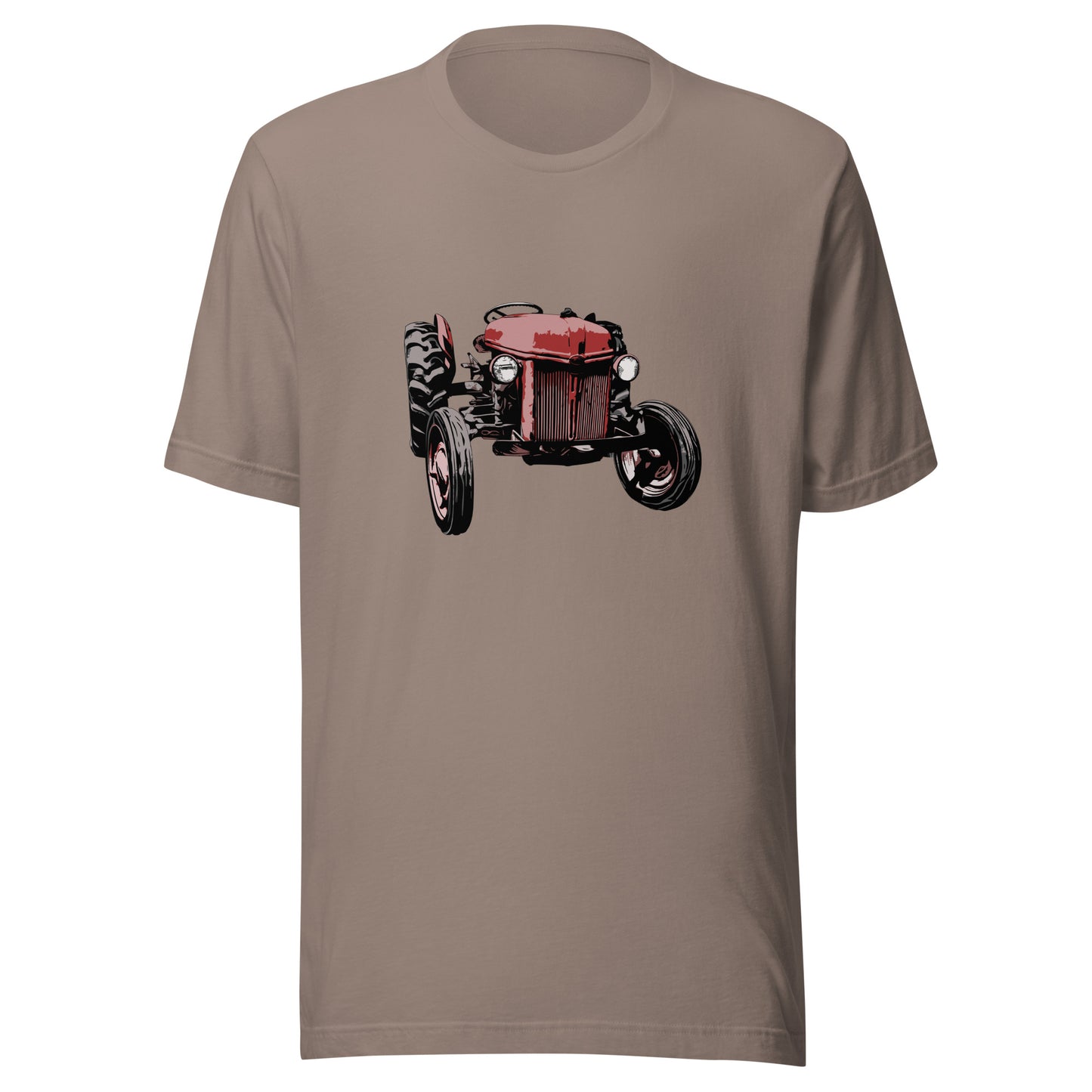 Rustic Farming - Red Vintage Farm Tractor Unisex t-shirt - Antique Ford Tractor