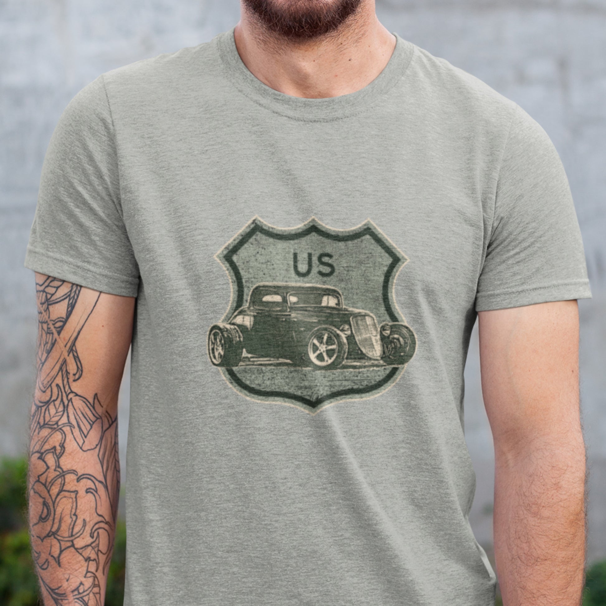 Classic Car Shirt featuring a 33 Ford Hot Rod, 1930's Street Rod