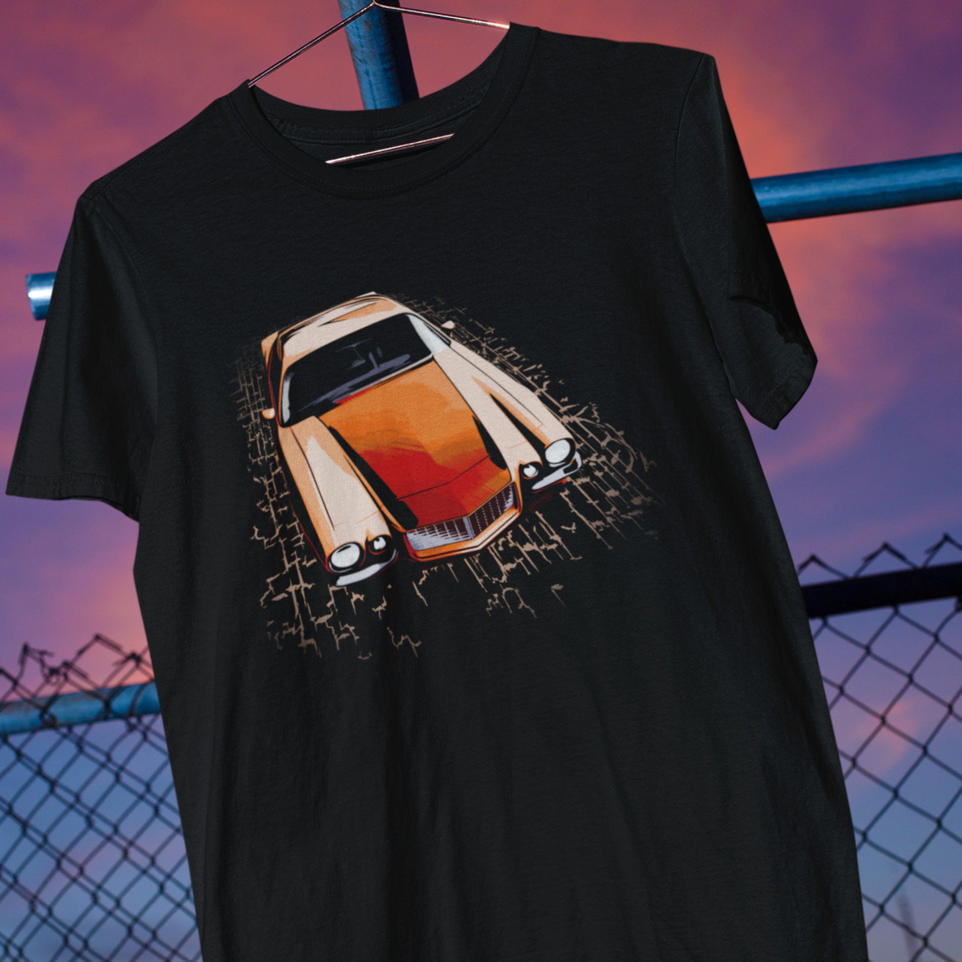 1970 Camaro Unisex Jersey Tee, 70 Muscle Car