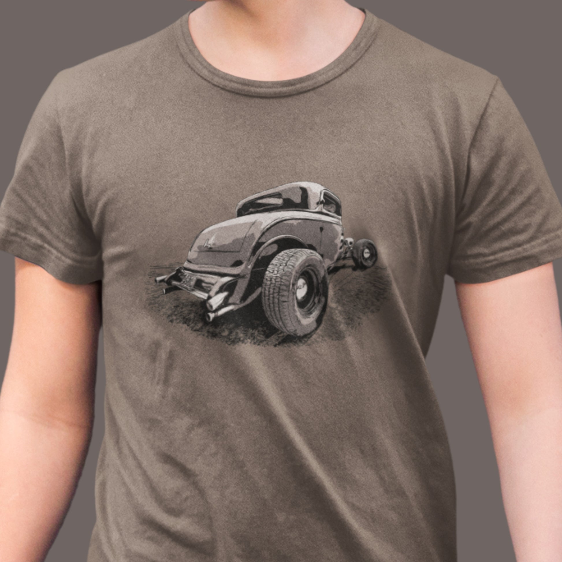 Classic Car Shirt featuring 32 Highboy - Unisex t-shirt with 1932 Ford