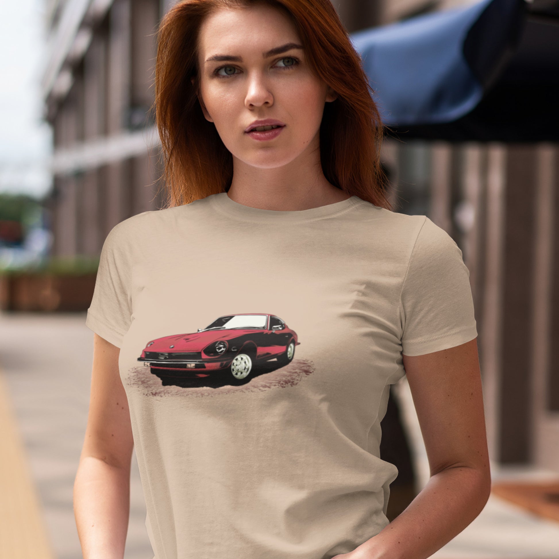 70 Datsun 240Z Unisex t-shirt, Red 1970 Nissan 240 Z