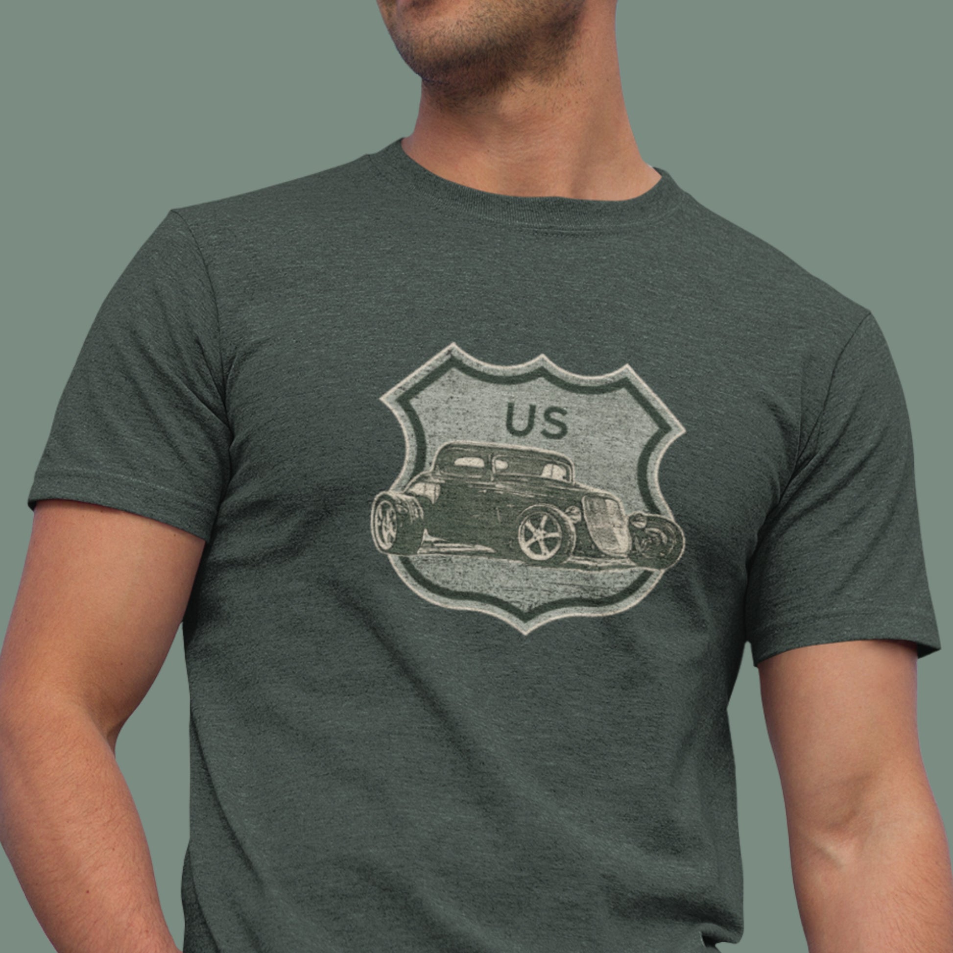 Classic Car Shirt featuring a 33 Ford Hot Rod, 1930's Street Rod