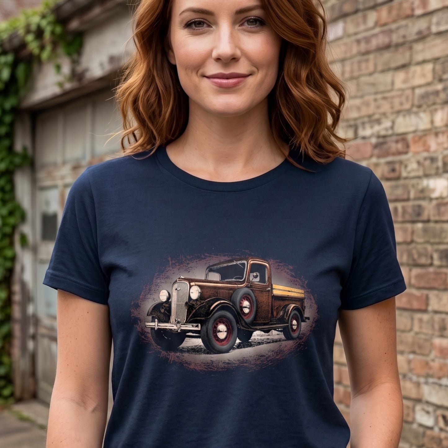 Red 35 Chevy Pickup Unisex classic truck tee