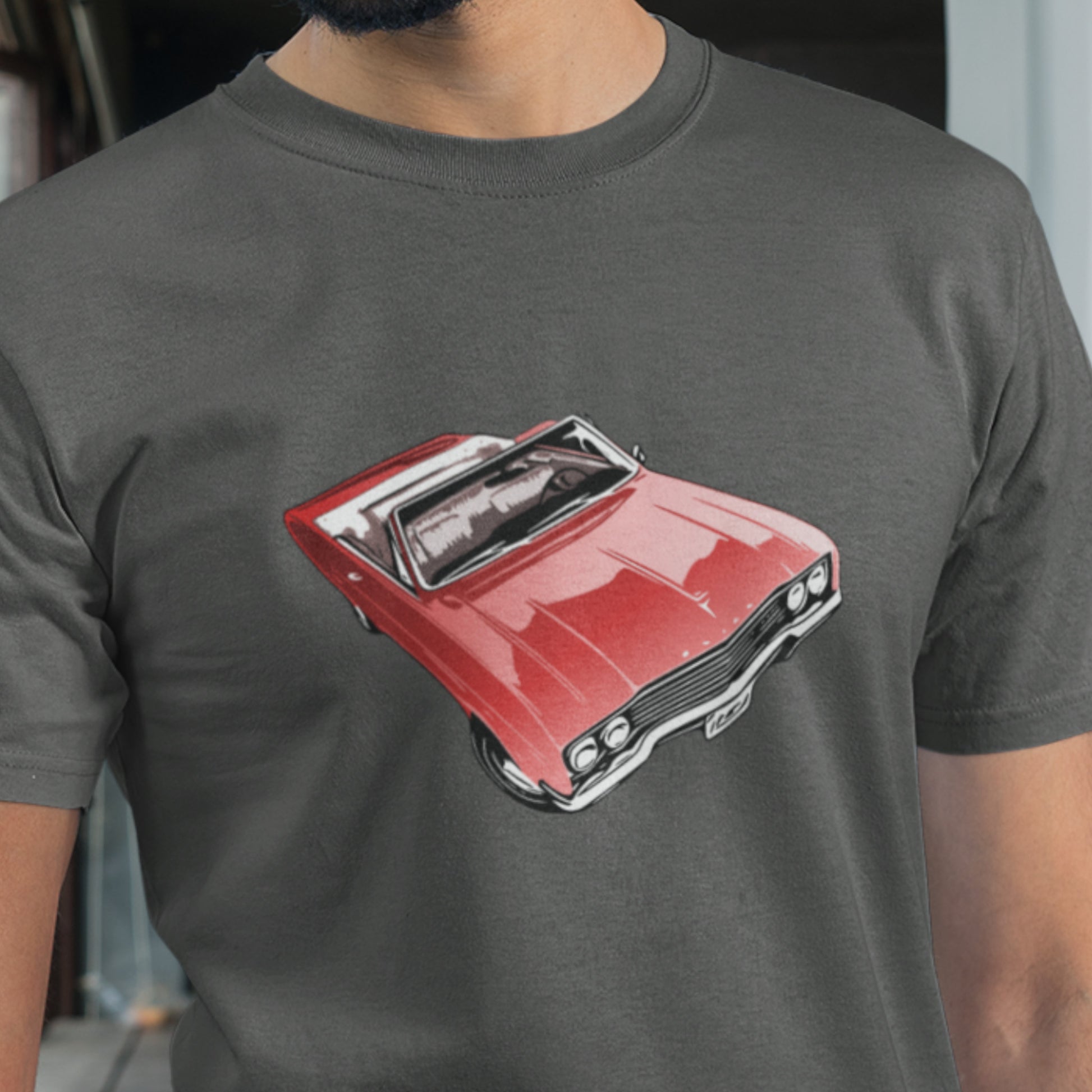 Classic car shirt featuring a Red 1965 Buick GS