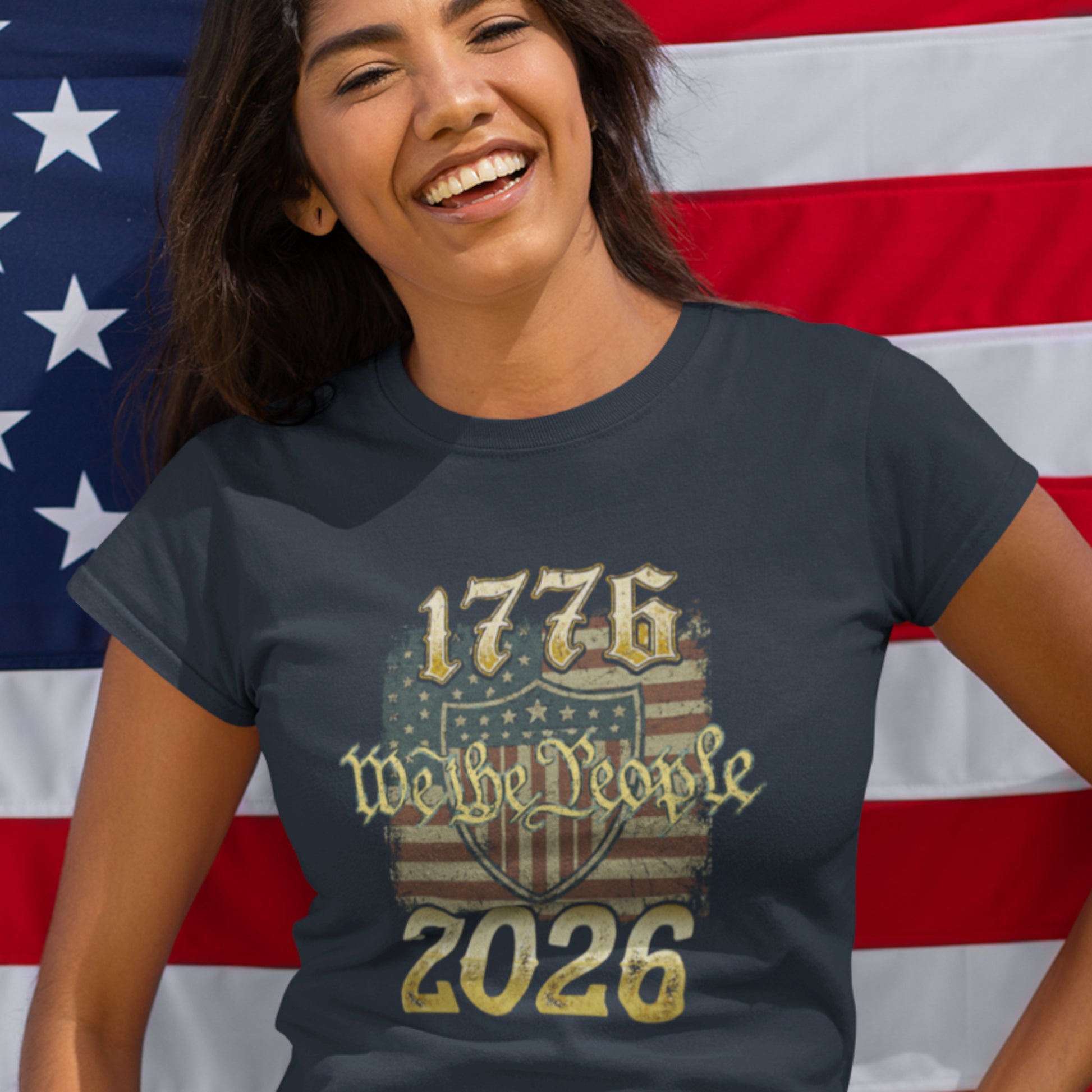 Patriotic We The People T-Shirt | 1776-2026 USA 250th Anniversary Tee