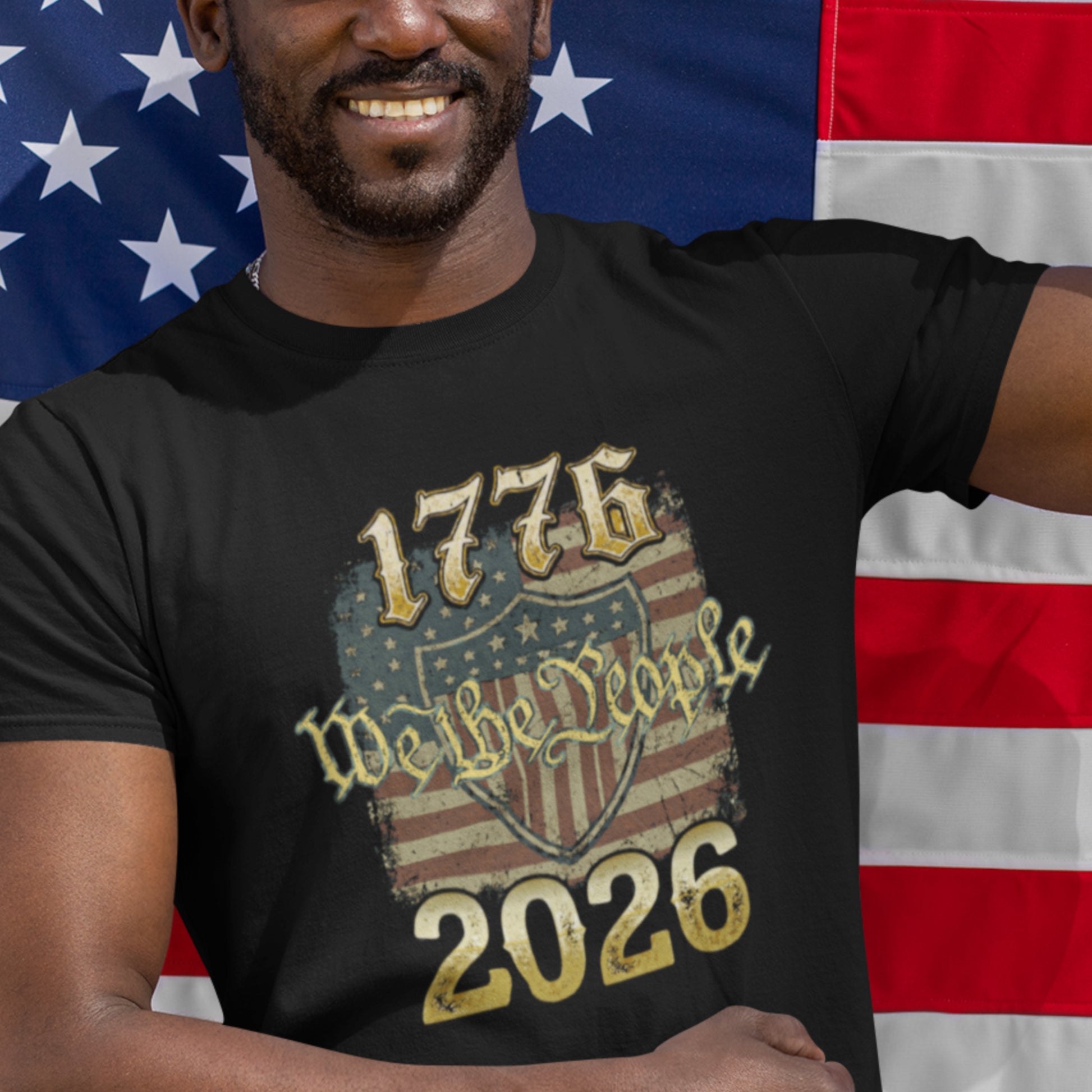 Patriotic We The People T-Shirt | 1776-2026 USA 250th Anniversary Tee