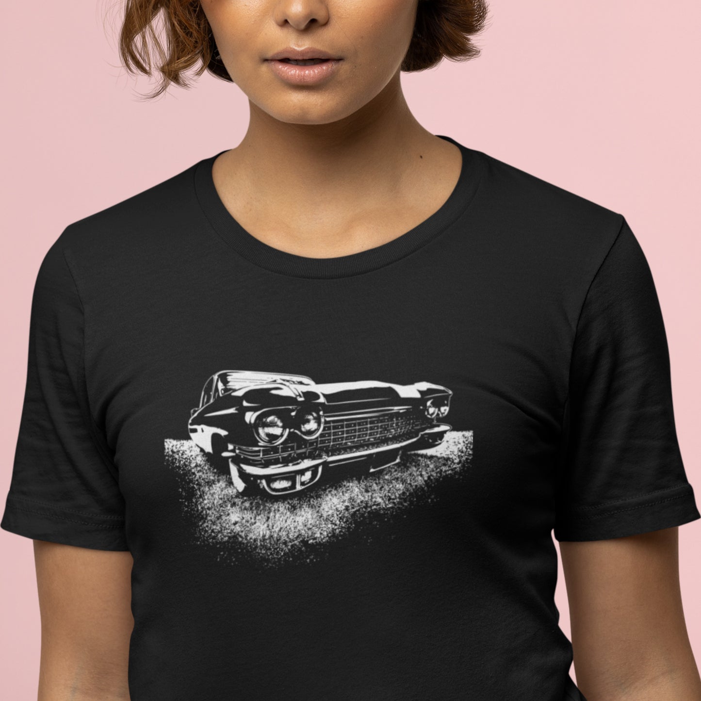 Classic car shirt featuring a 1960 Cadillac, 60 Caddy on Unisex classic tee