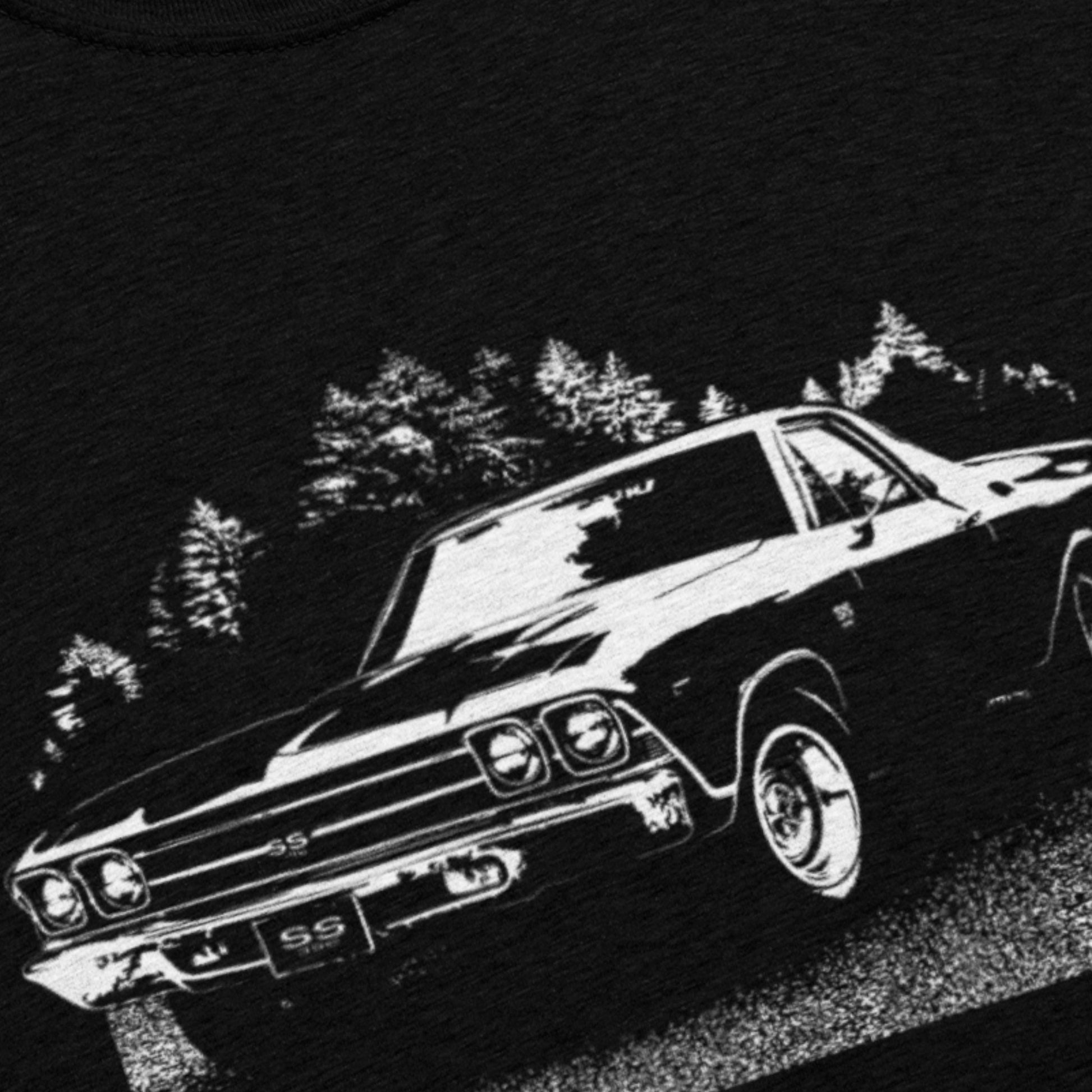 Classic car shirt featuring 69 El Camino SS 396- Unisex Classic Tee - 1969 Chevy truck