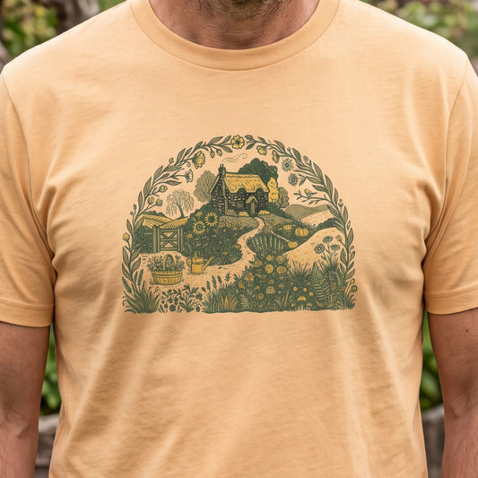 Cottagecore Cottage Shirt | Rustic Countryside Farmhouse Art Unisex classic tee