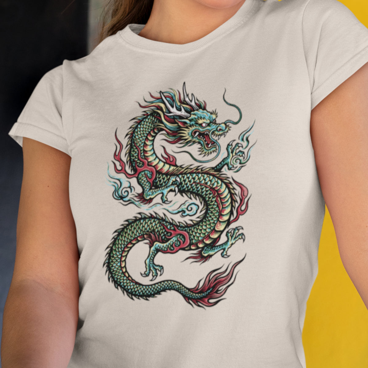 Eastern Dragon Graphic T-Shirt