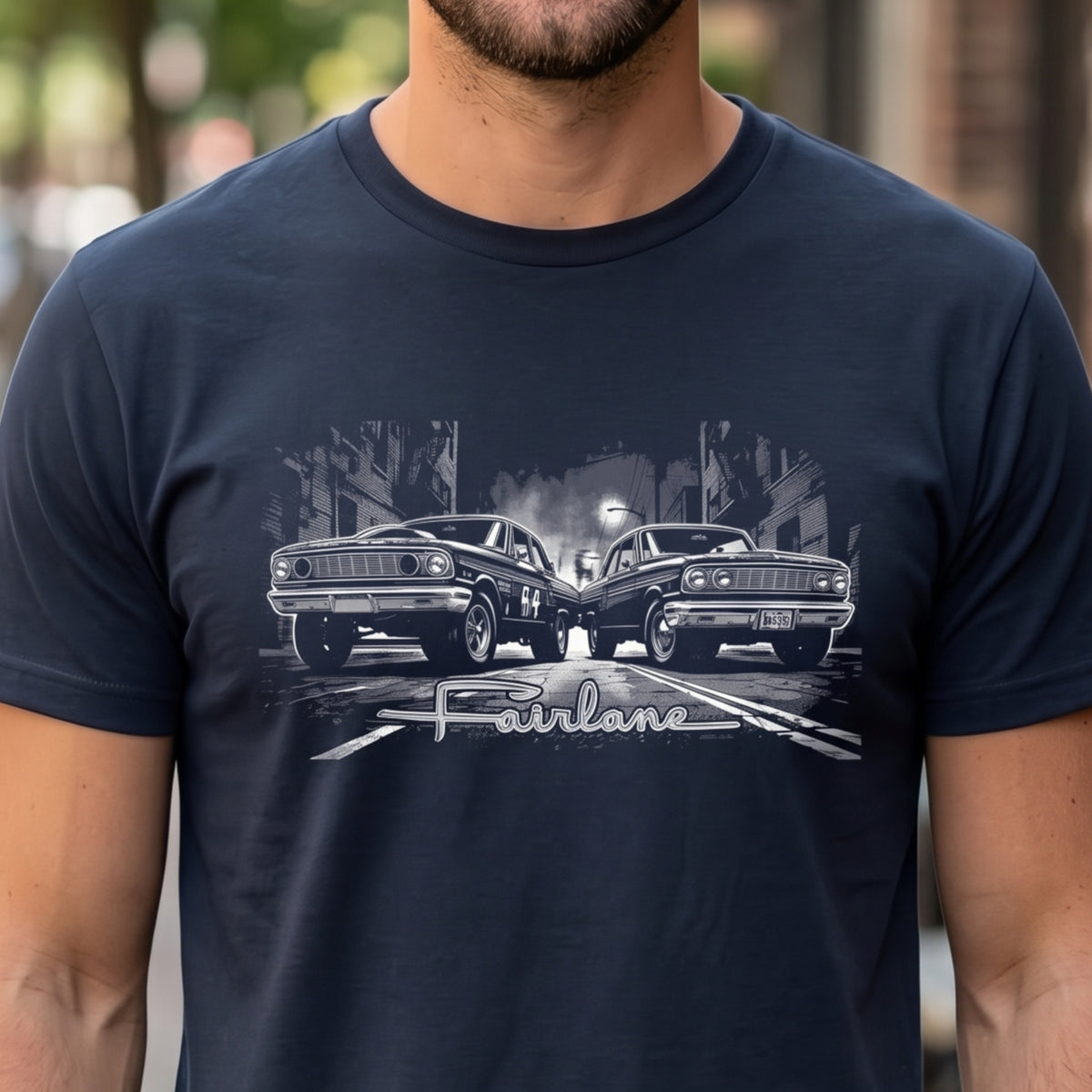 1964 Ford Fairlane T-Shirt, Thunderbolt Muscle Car Unisex classic tee