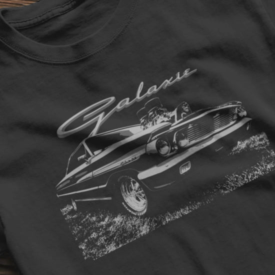 Classic Car Shirt featuring a hot rod 64 Galaxie - Unisex t-shirt with 1964 Ford