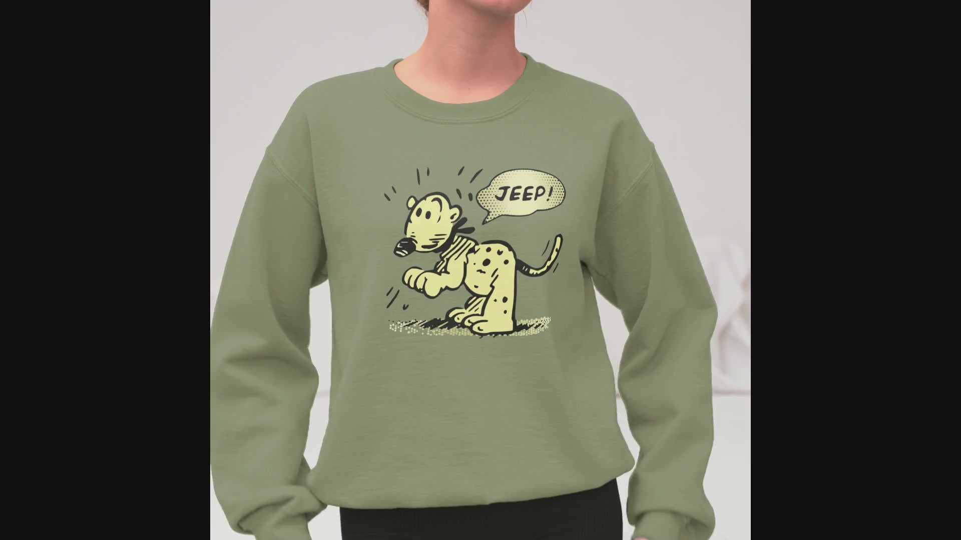 Eugene the Jeep Unisex Sweatshirt - from Popeye comic strip