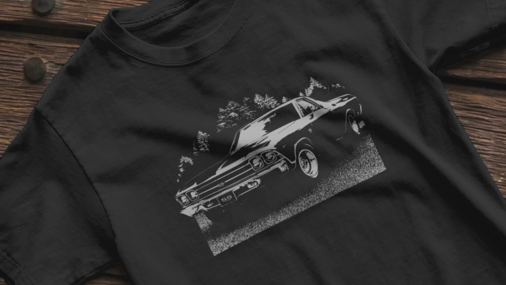 Classic car shirt featuring 69 El Camino SS 396- Unisex Classic Tee - 1969 Chevy truck