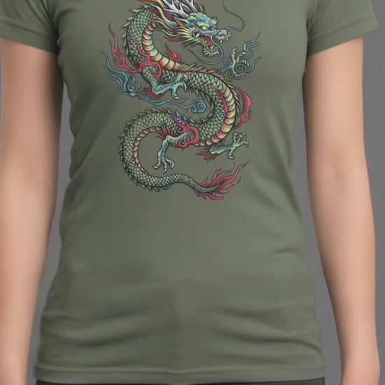 Eastern Dragon Graphic T-Shirt