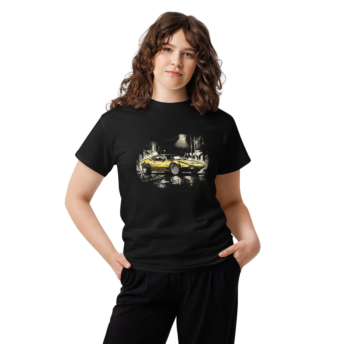 1972 Classic Italian Supercar Graphic Tee