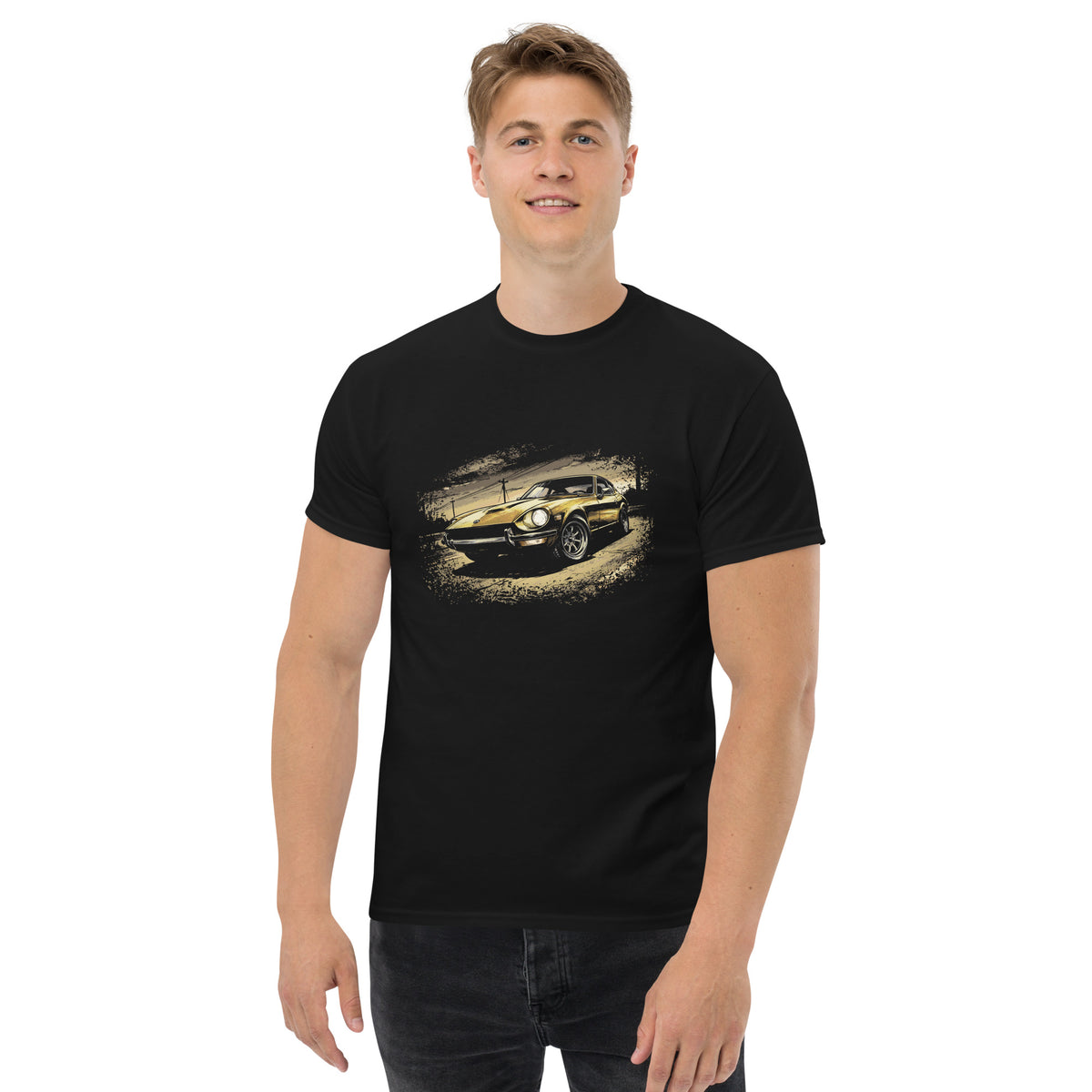 1970 Datsun 240Z T-Shirt, Classic Datsun Z Car Graphic Tee