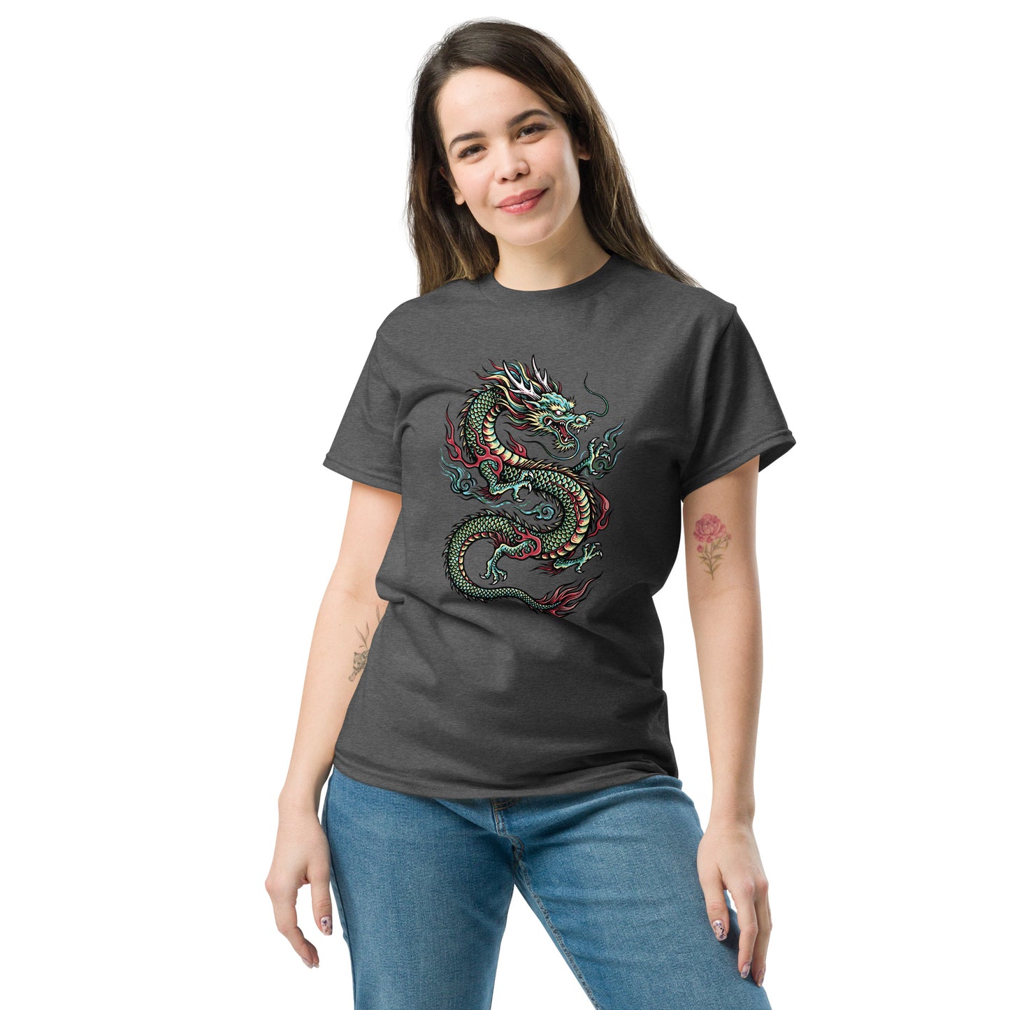 Eastern Dragon Graphic T-Shirt