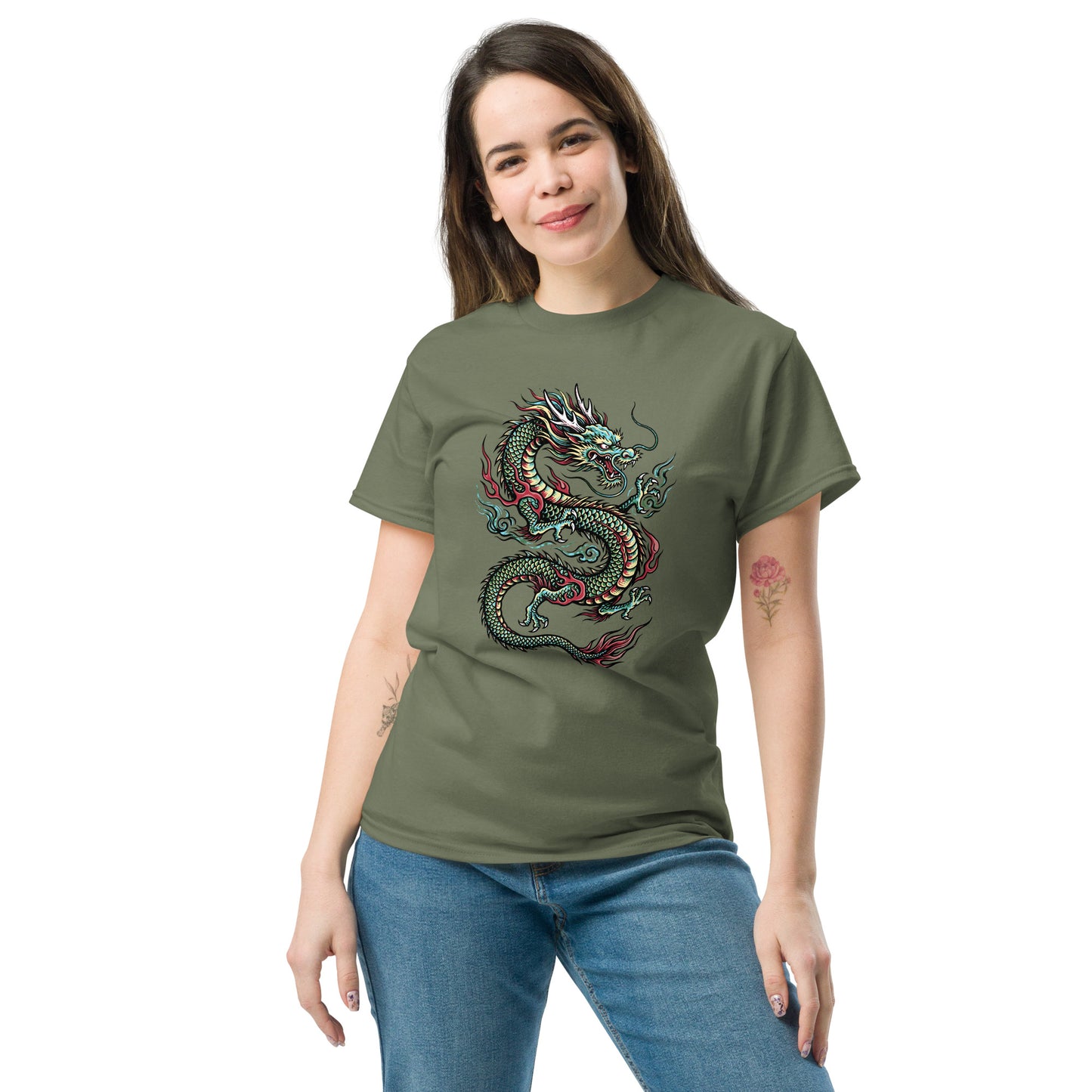 Eastern Dragon Graphic T-Shirt
