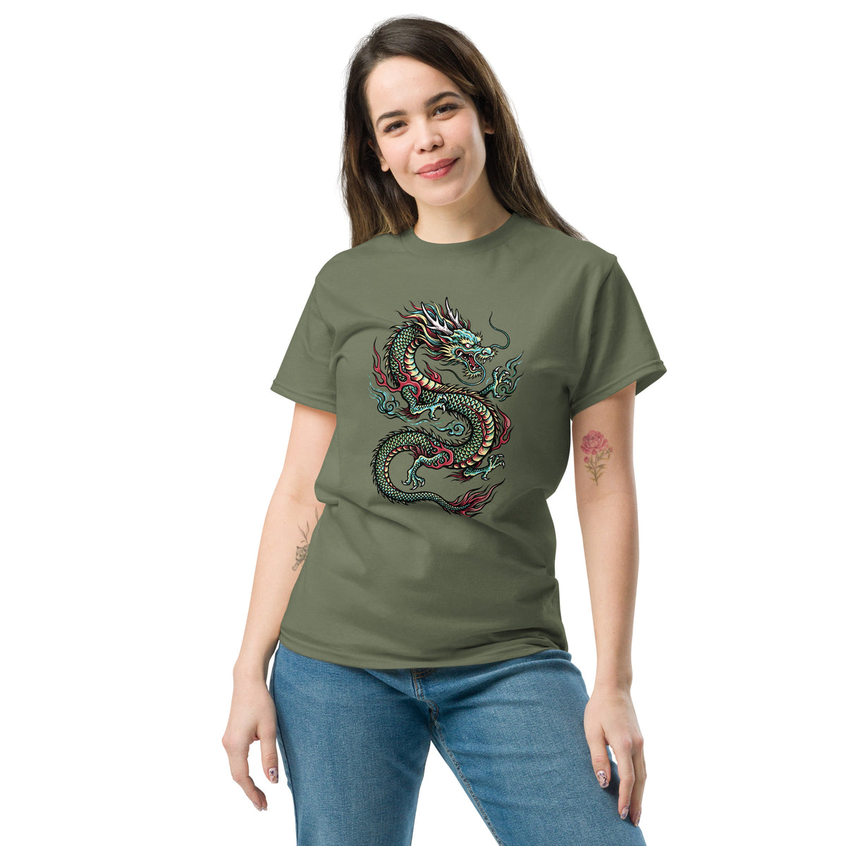 Eastern Dragon Graphic T-Shirt