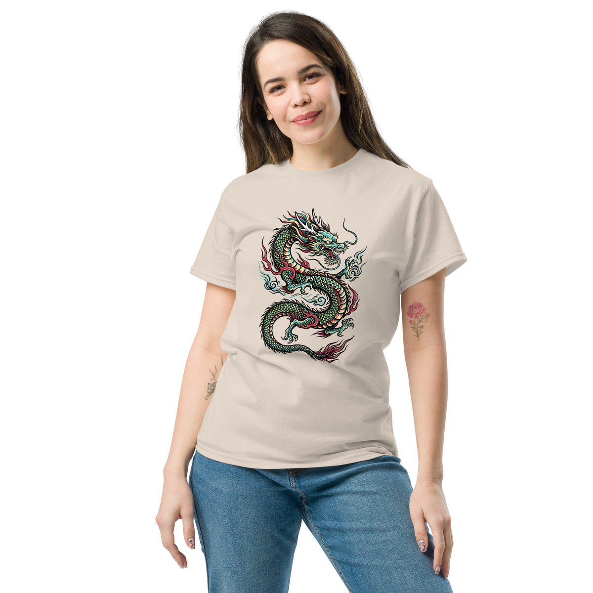Eastern Dragon Graphic T-Shirt