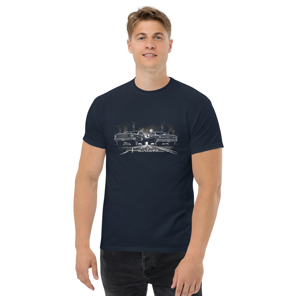 1964 Ford Fairlane T-Shirt, Thunderbolt Muscle Car Unisex classic tee