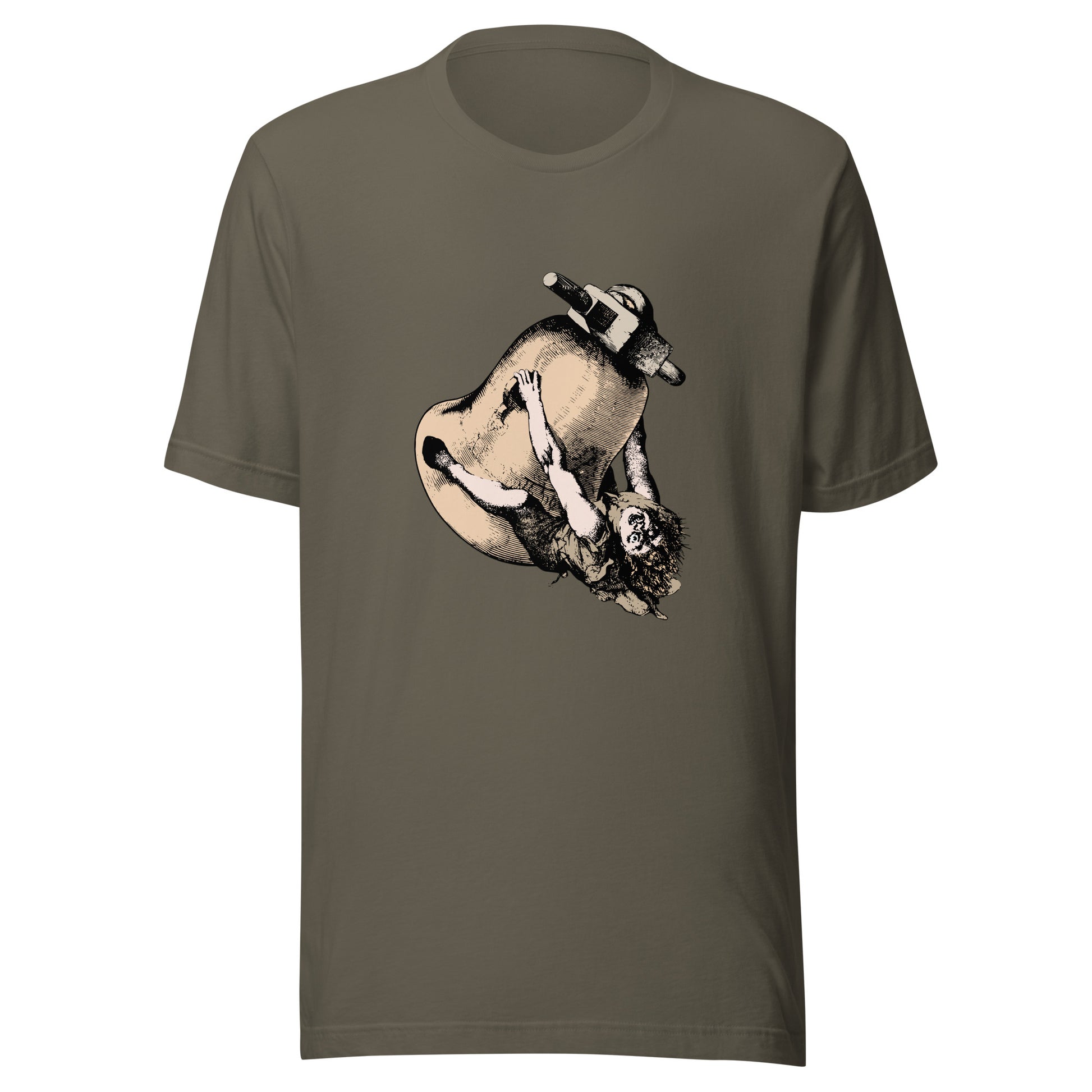 Quasimodo Riding the Great Bell Unisex t-shirt