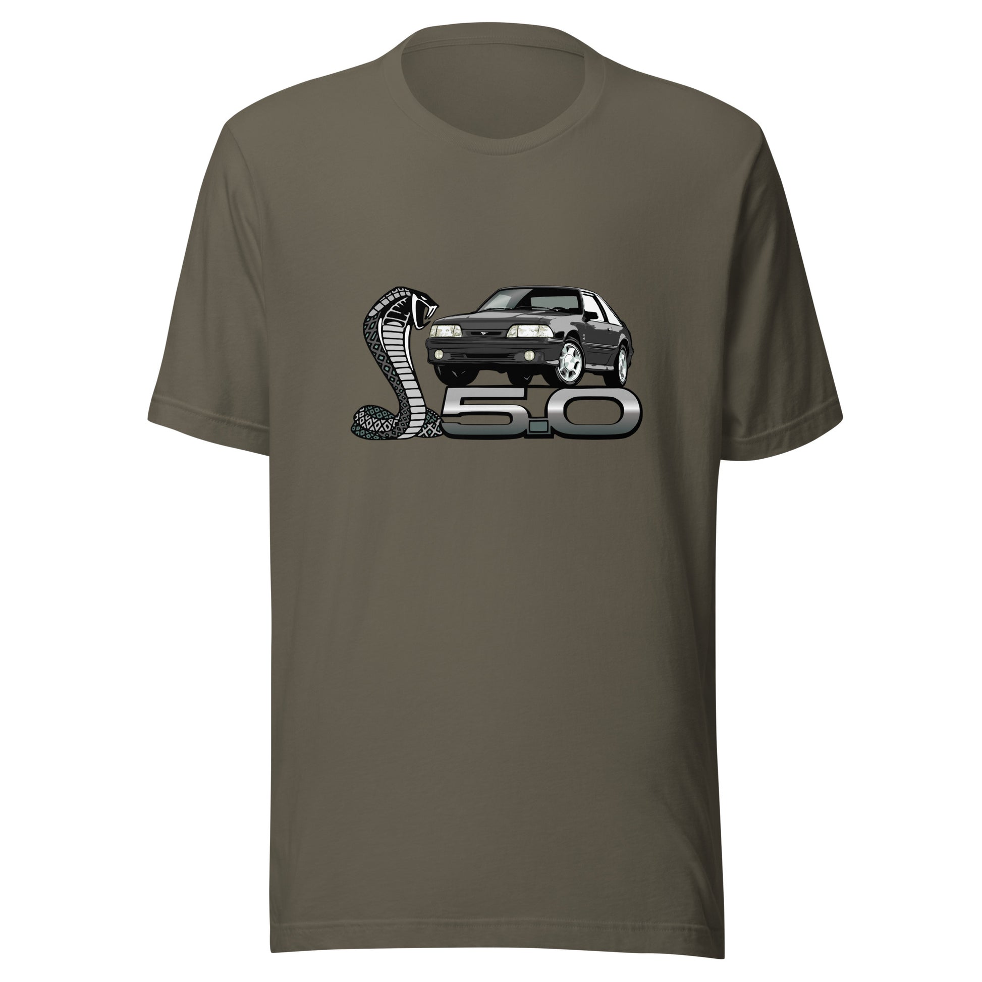 Fox Body Mustang Unisex t-shirt - Black 93 Cobra Ford Mustang