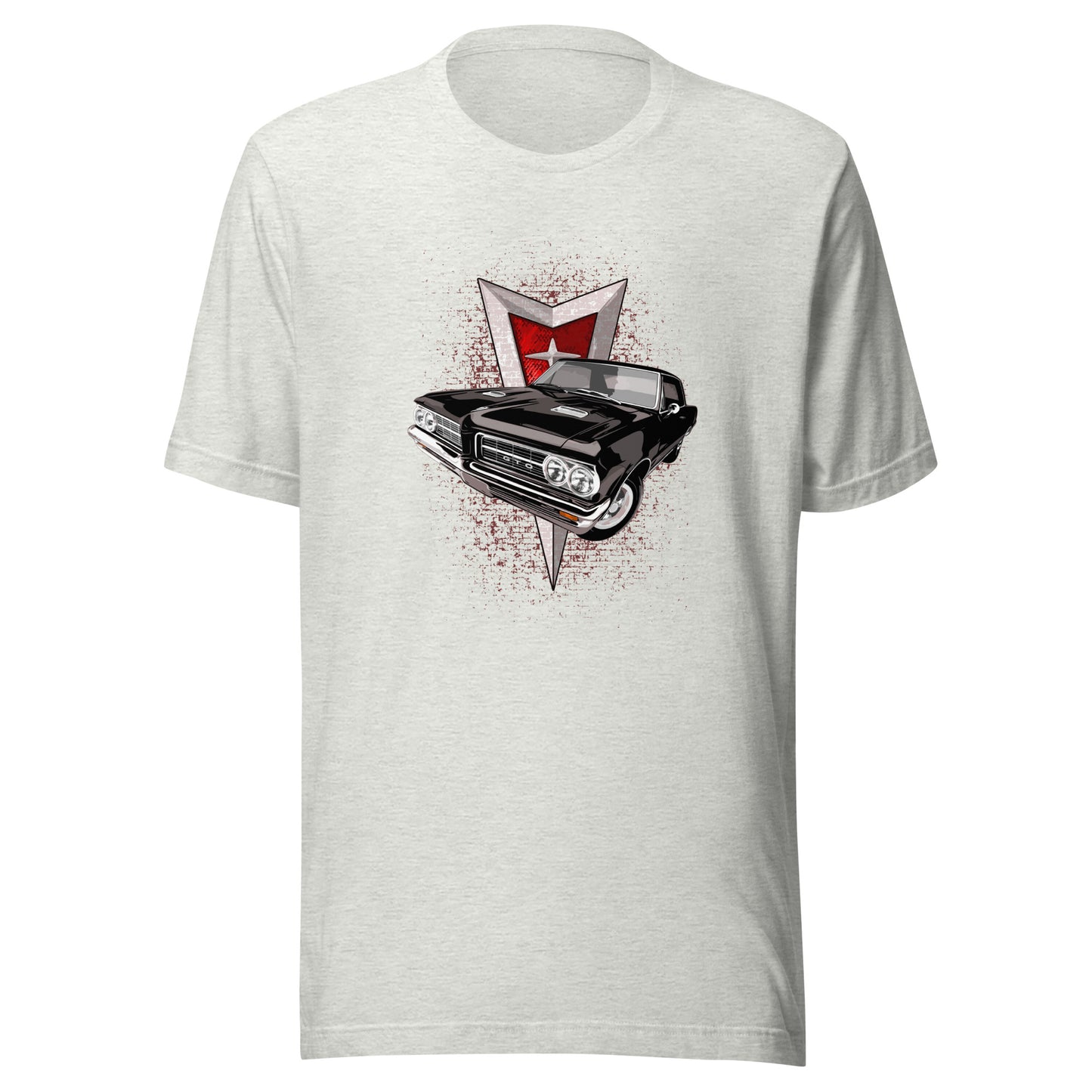 Classic car shirt featuring black 64 Pontiac GTO - Unisex T-shirt - 1964 muscle car