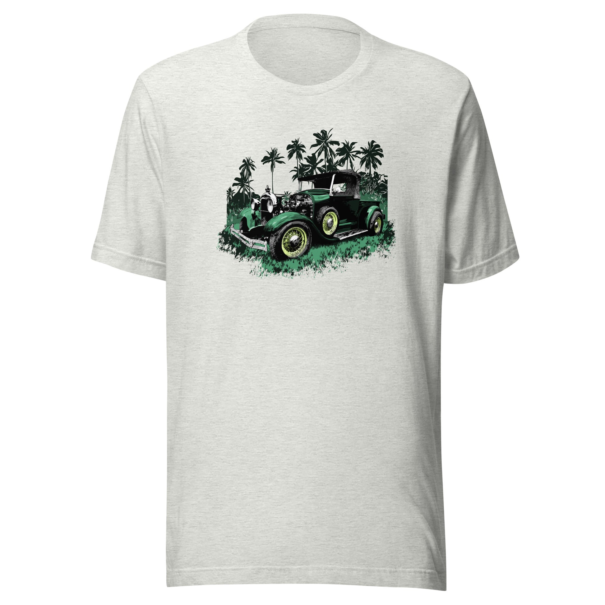 Classic Truck Shirt featuring Green 30 Ford Truck, 1930 hot rod Unisex t-shirt