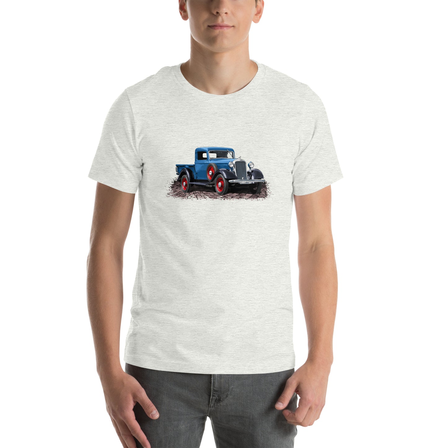 Classic Truck Shirt featuring a 34 Dodge KC Blue Pickup Truck