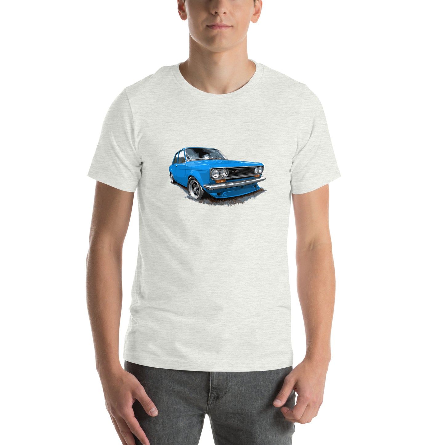 Classic Car shirt featuring Blue 71 Datsun 510 / 1600