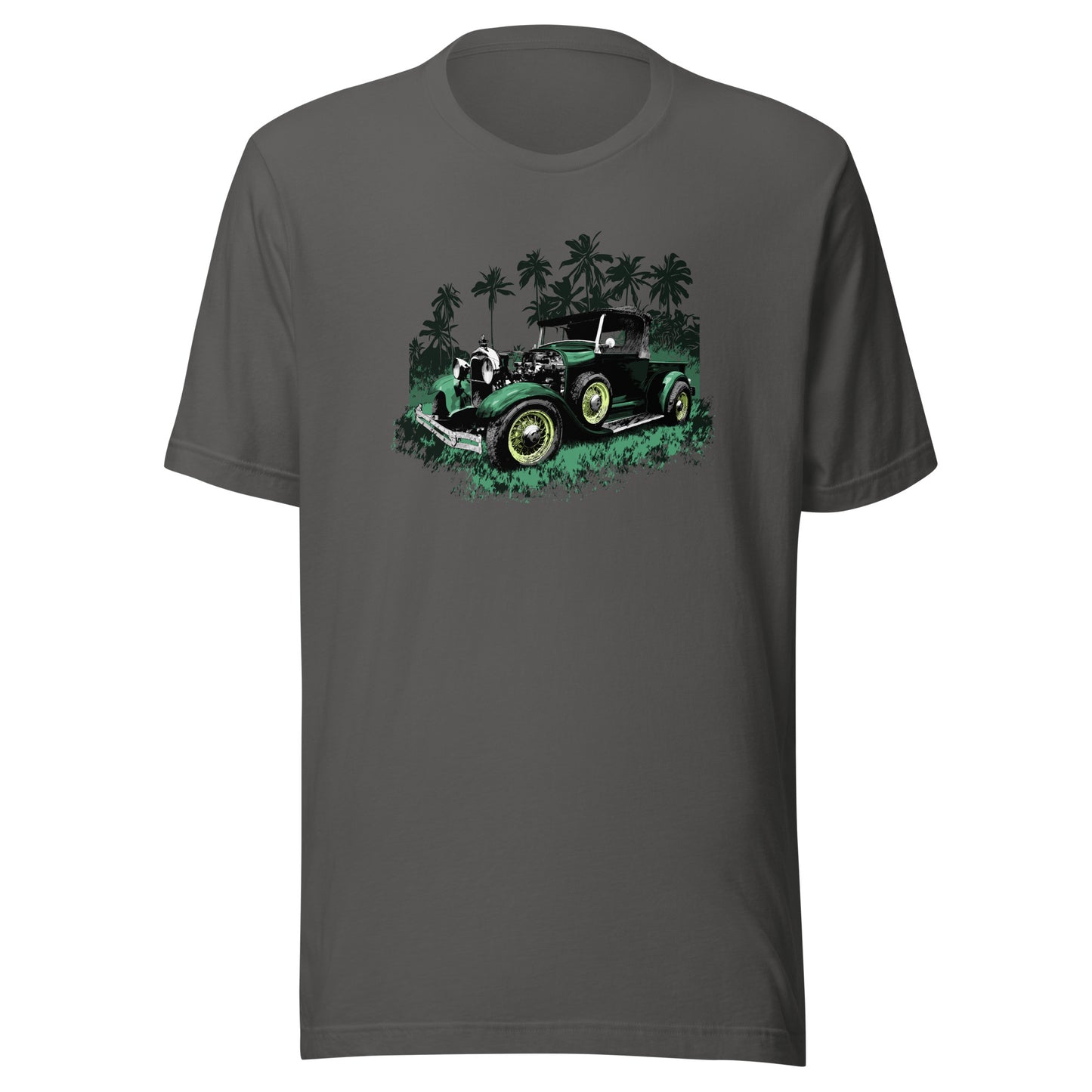 Classic Truck Shirt featuring Green 30 Ford Truck, 1930 hot rod Unisex t-shirt