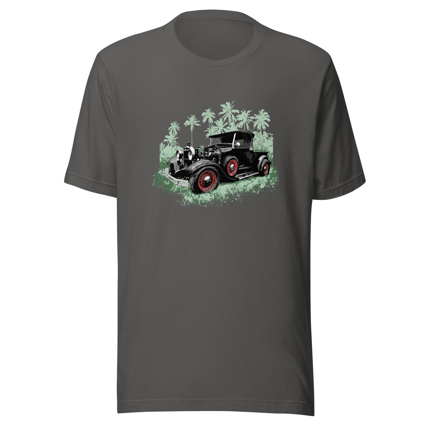 Classic Car Shirt featuring  a Black 1930 Ford Truck, 30's hot rod Unisex t-shirt