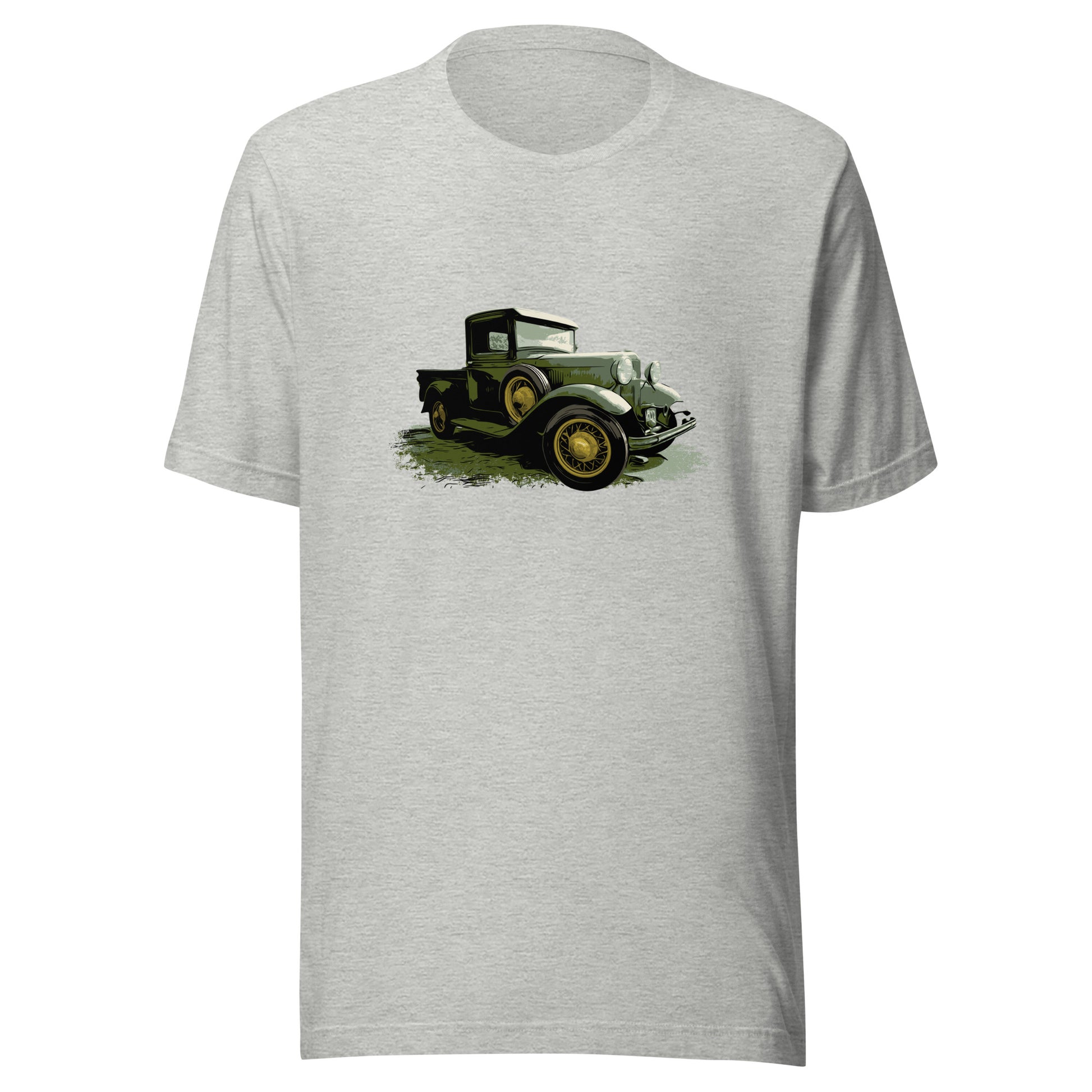 Classic Truck Shirt featuring a Green Ford Model A truck