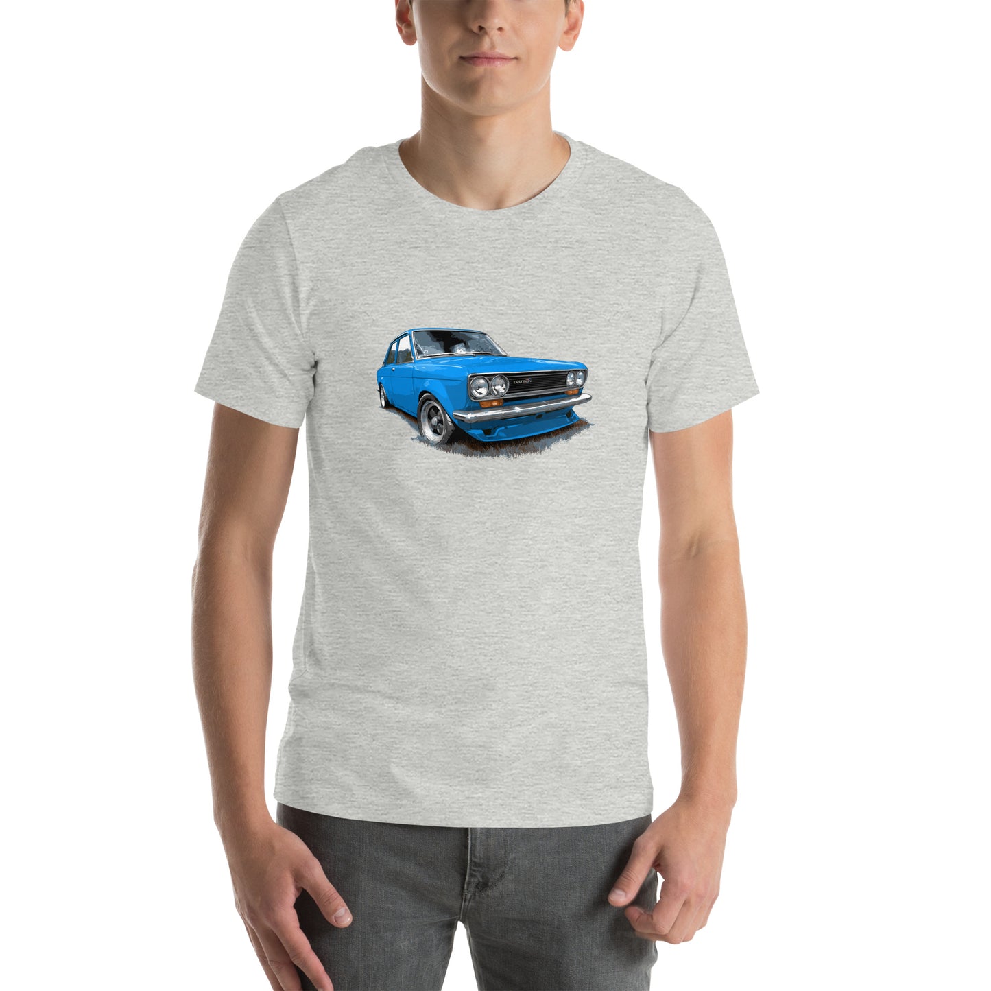 Classic Car shirt featuring Blue 71 Datsun 510 / 1600