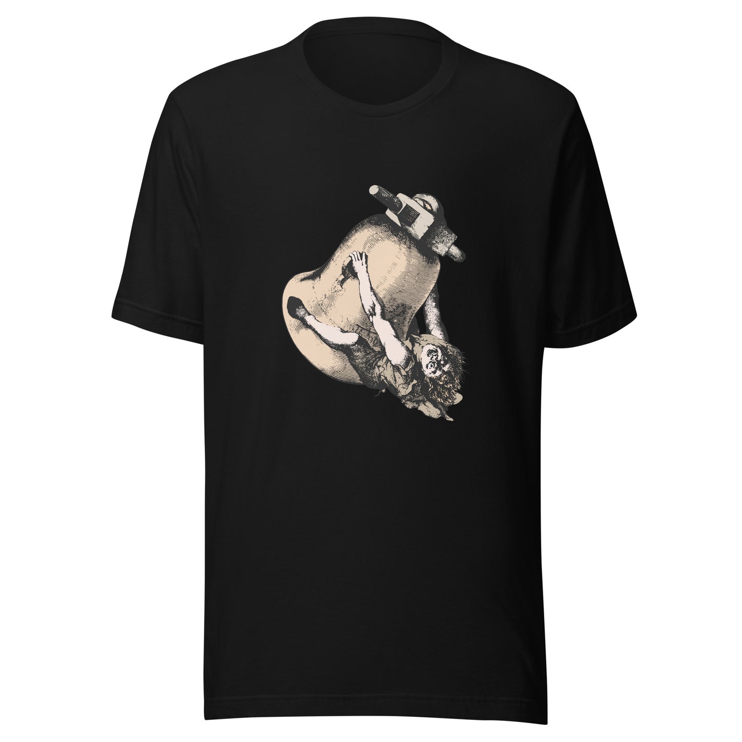 Quasimodo Riding the Great Bell Unisex t-shirt