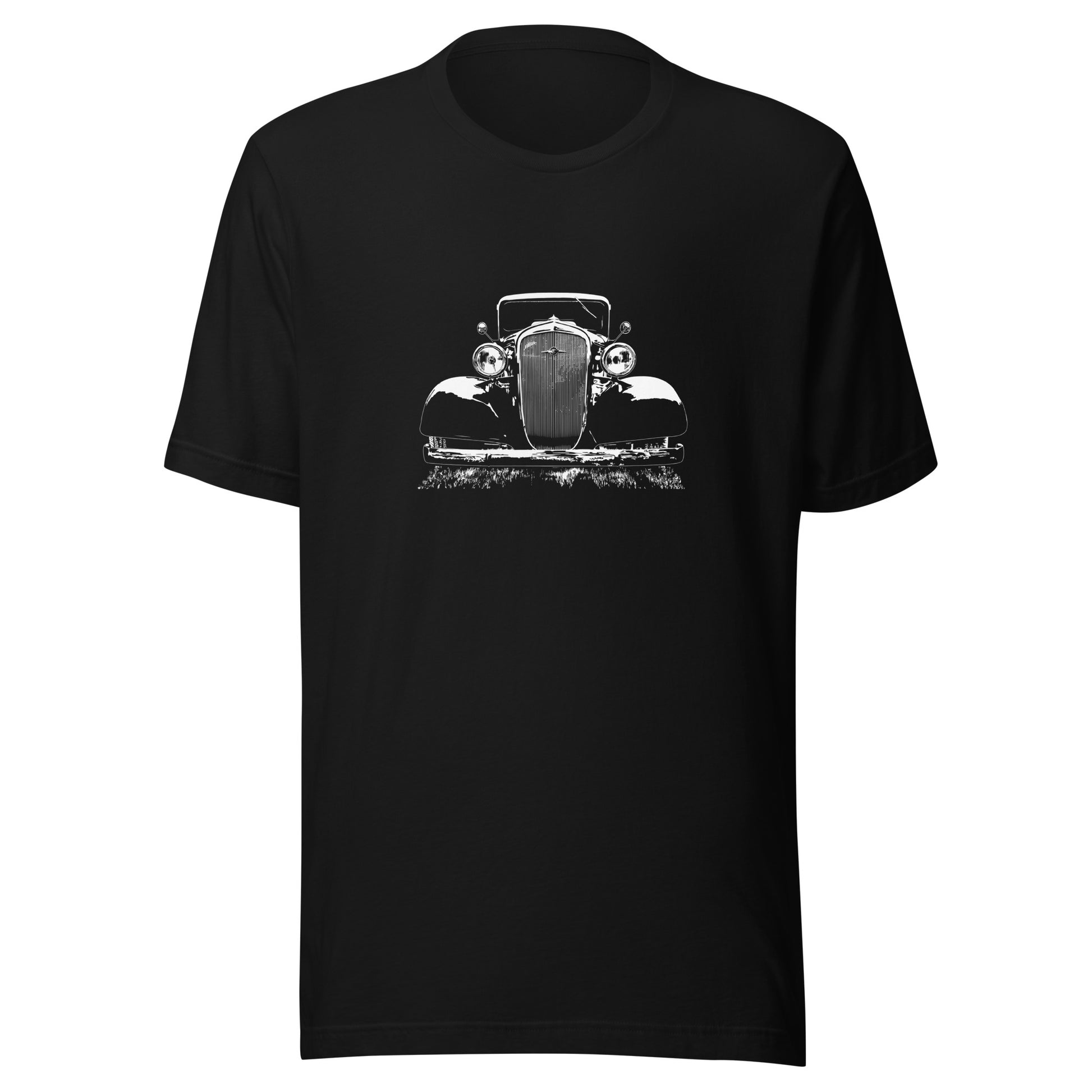 Classic car shirt featuring 35 Chevy - Dark shirt version - at zoeysgarage.net