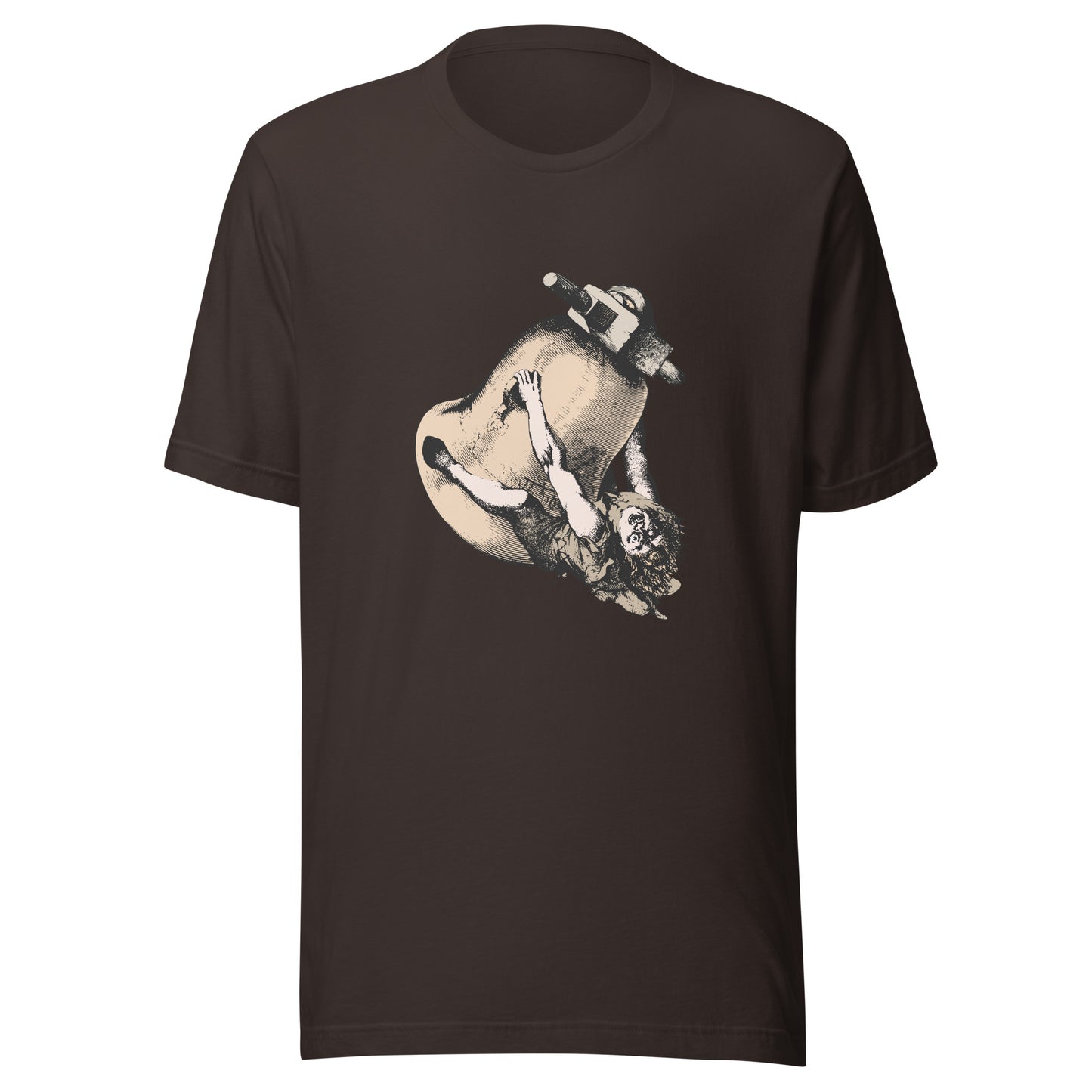 Quasimodo Riding the Great Bell Unisex t-shirt