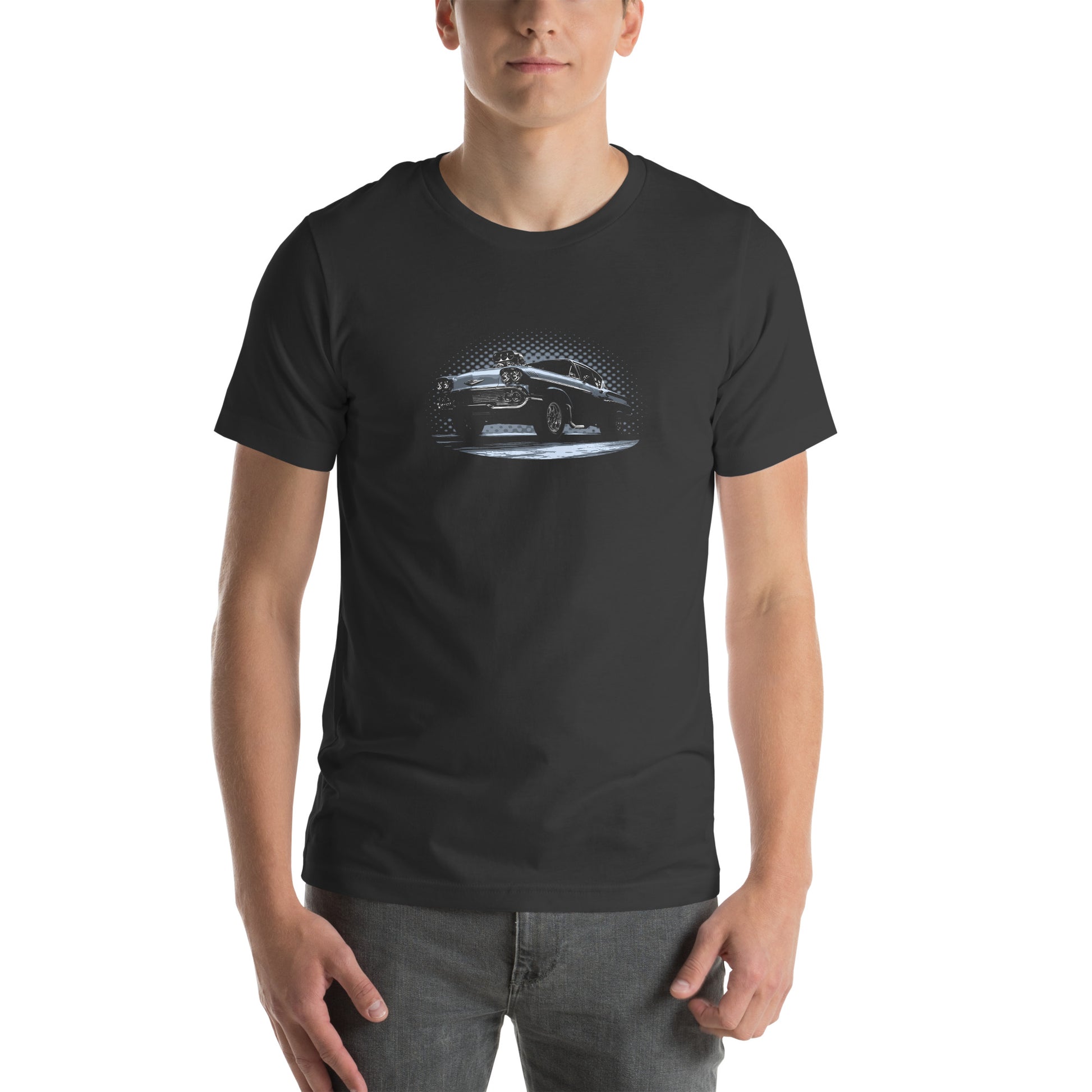 1958 Chevy Gasser T-Shirt: Vintage Drag Racer Tee