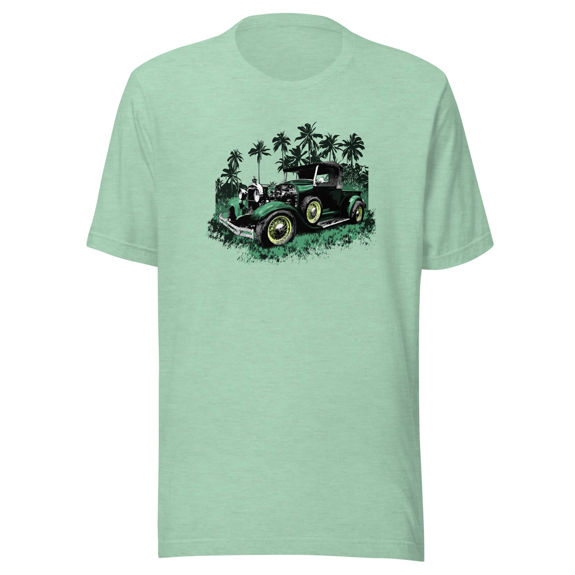 Classic Truck Shirt featuring Green 30 Ford Truck, 1930 hot rod Unisex t-shirt