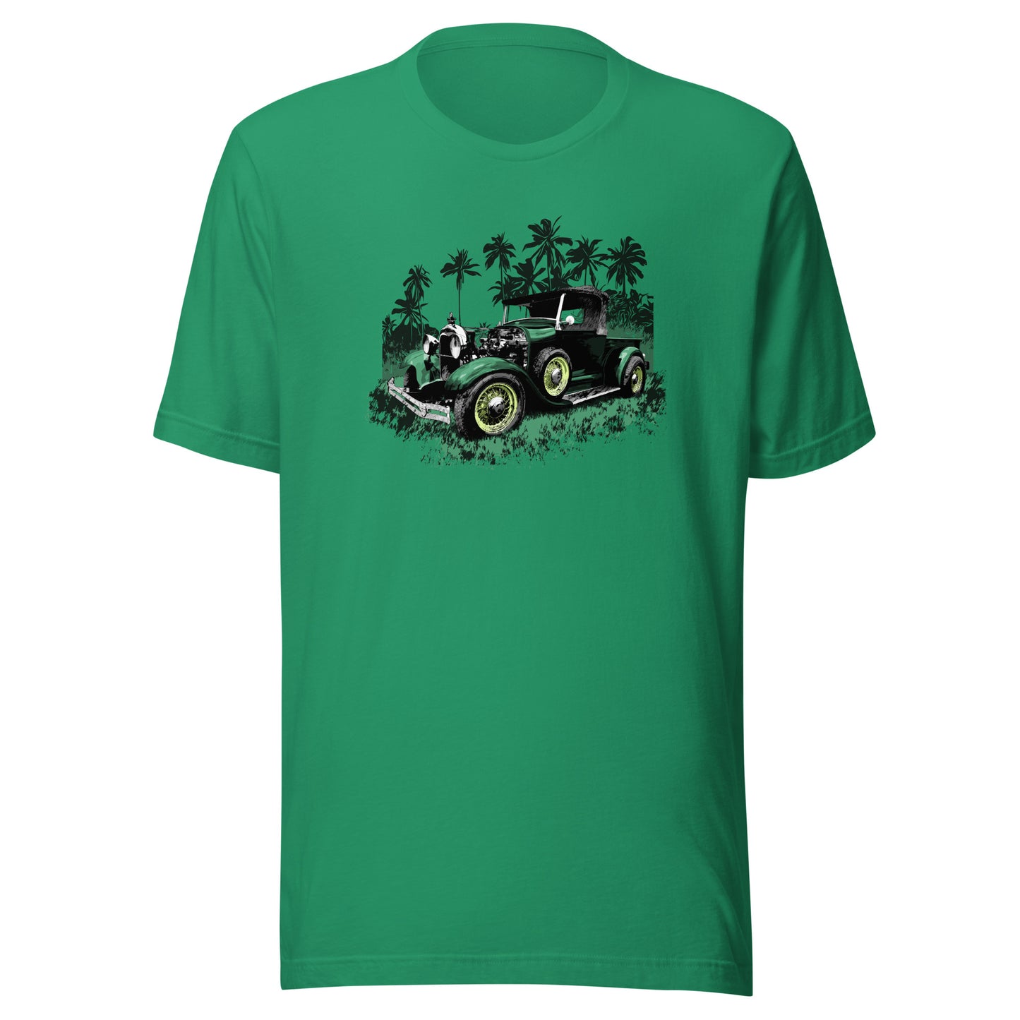 Classic Truck Shirt featuring Green 30 Ford Truck, 1930 hot rod Unisex t-shirt