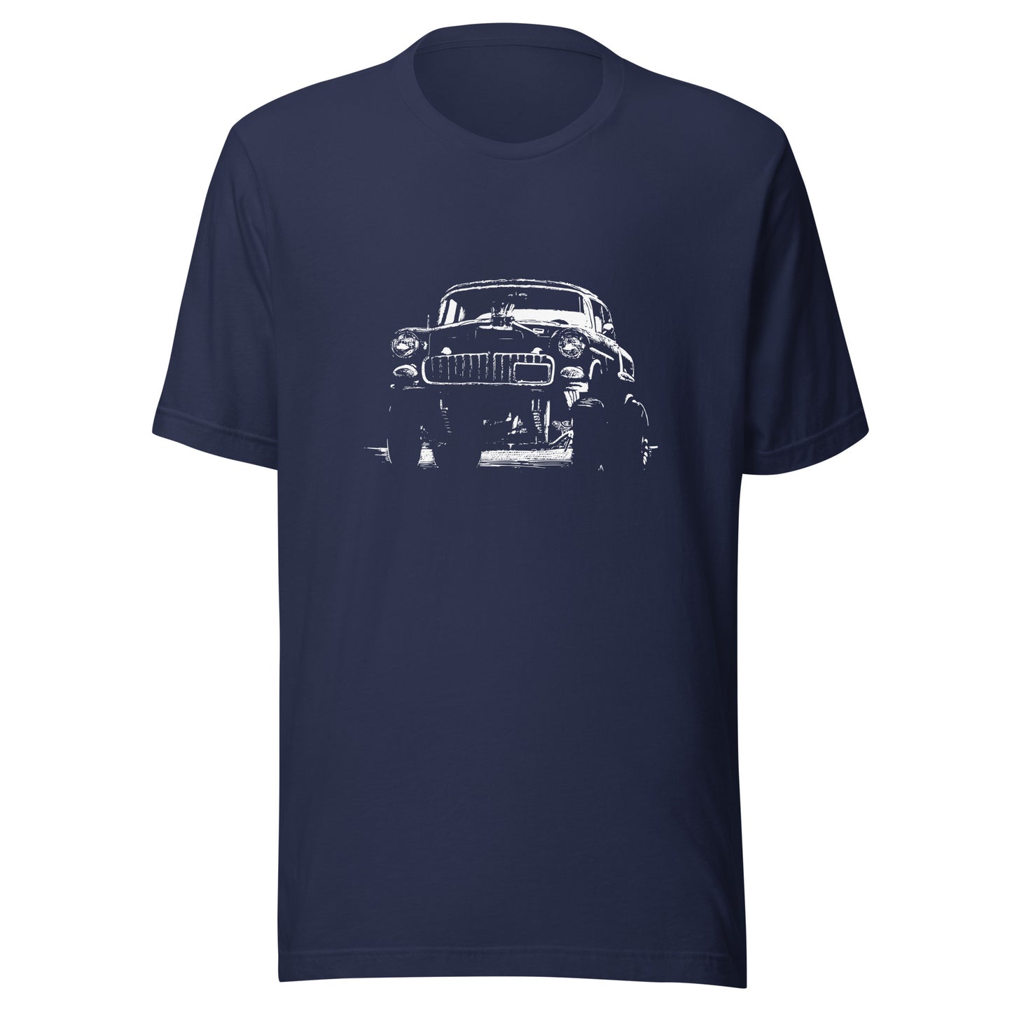 Classic Car Shirt featuring 1955 Chevy Gasser - Short sleeve unisex t-shirt, 1950's 1960's racer